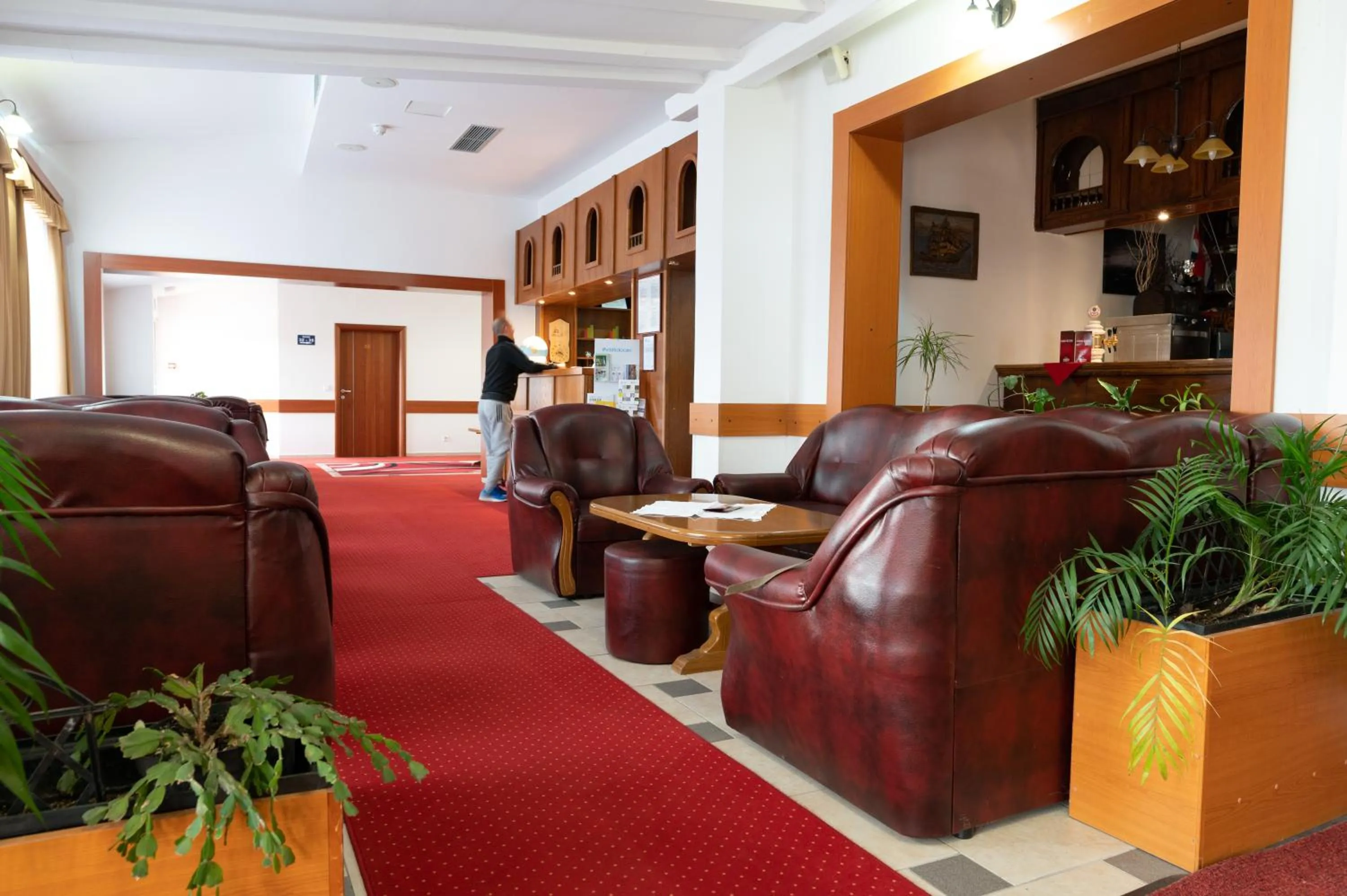 Lobby or reception in Hotel Mirni Kutak
