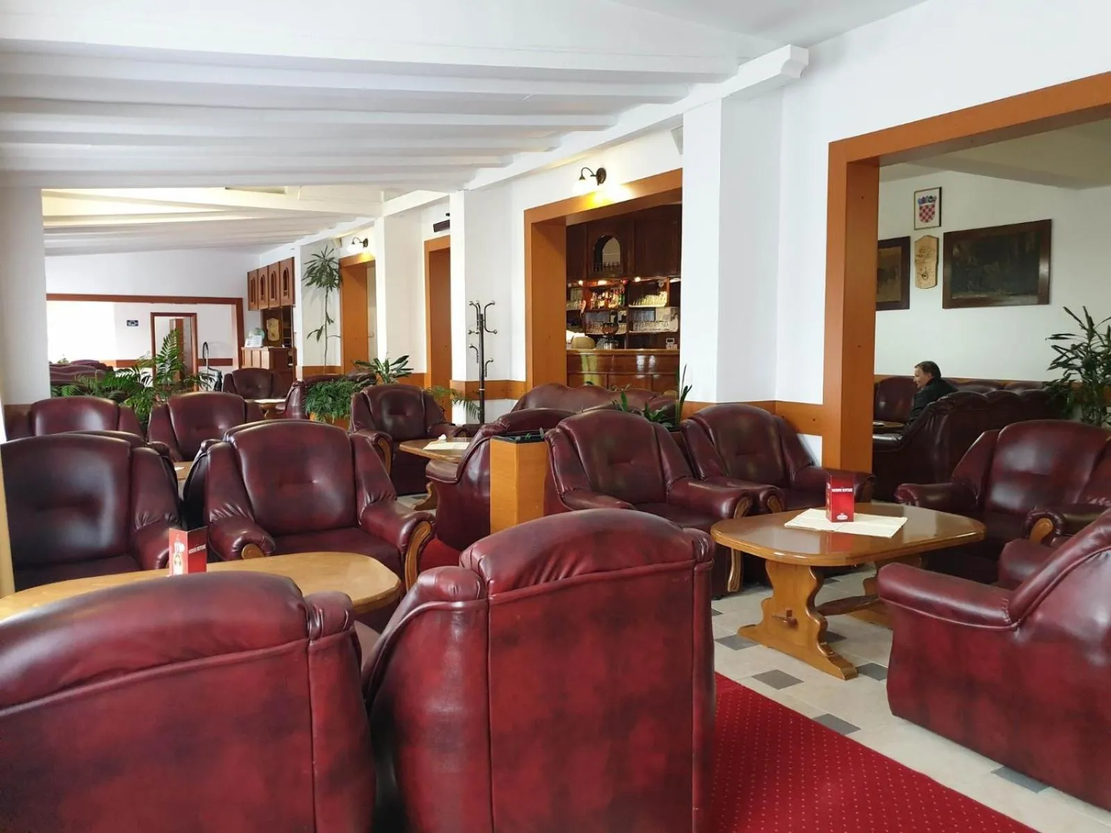 Lobby or reception in Hotel Mirni Kutak