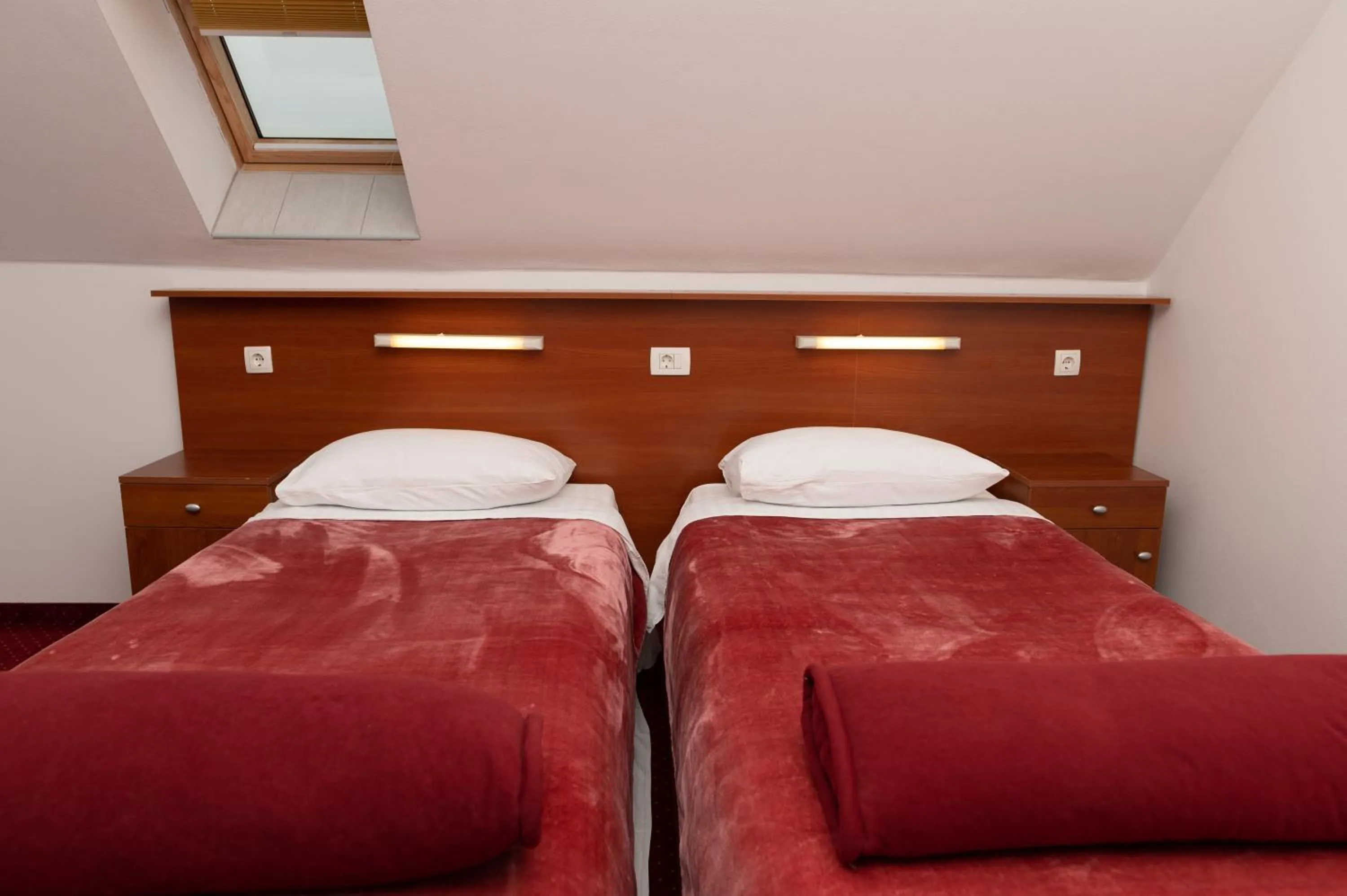 Bed in Hotel Mirni Kutak