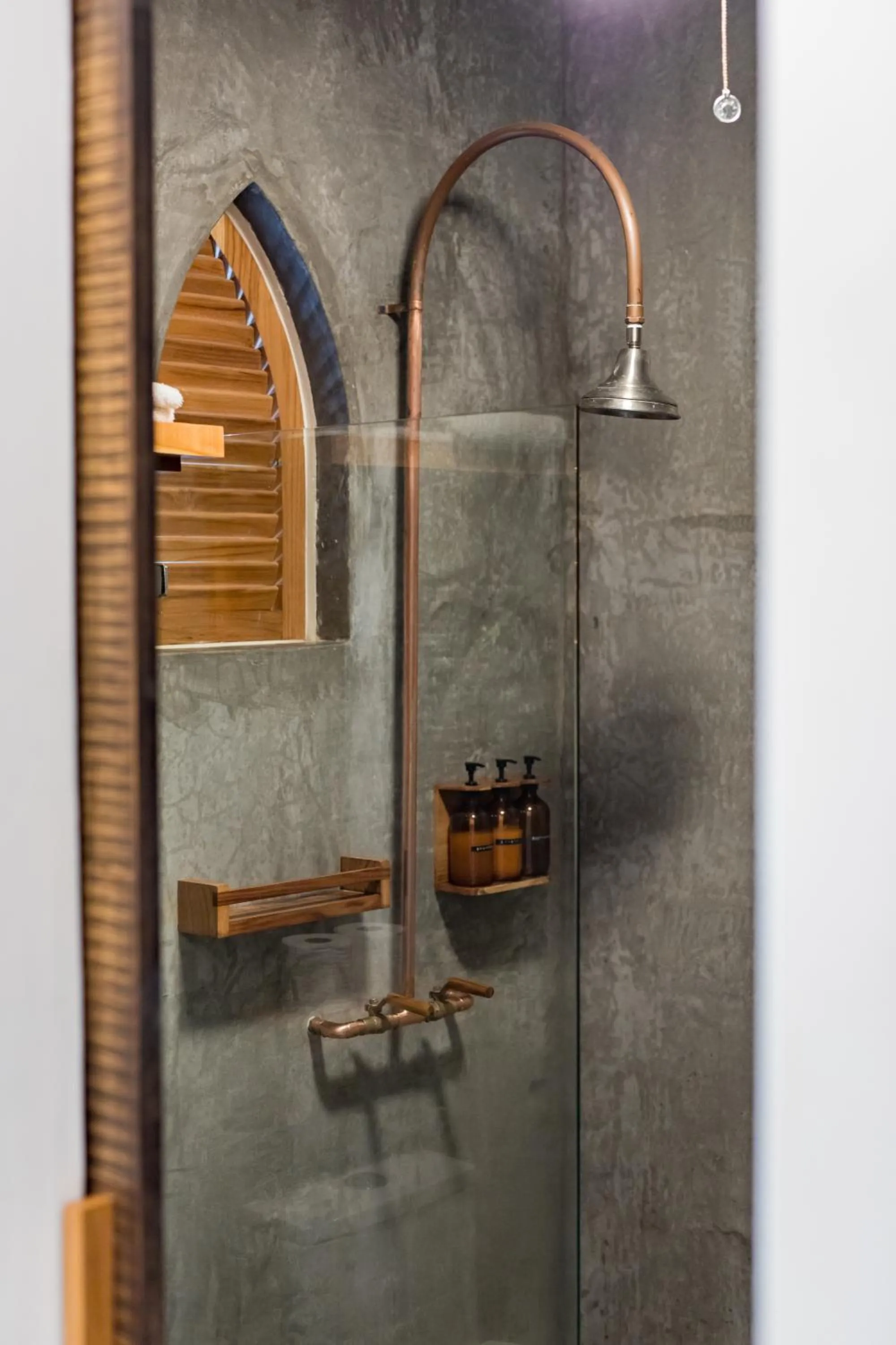 Shower in The Nomadic Hotel