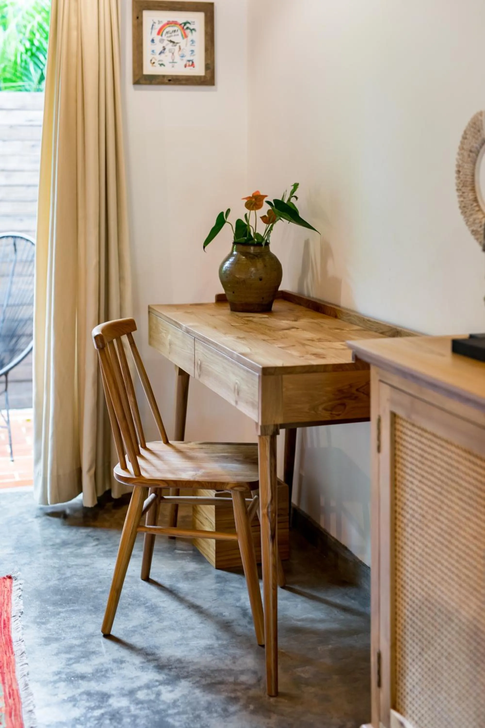 Seating area in The Nomadic Hotel