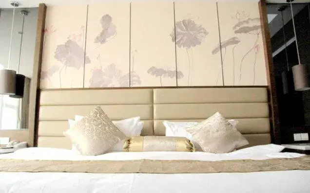 Bed in Huai'an Jinling Hotel Bed in Huai'an Jinling Hotel