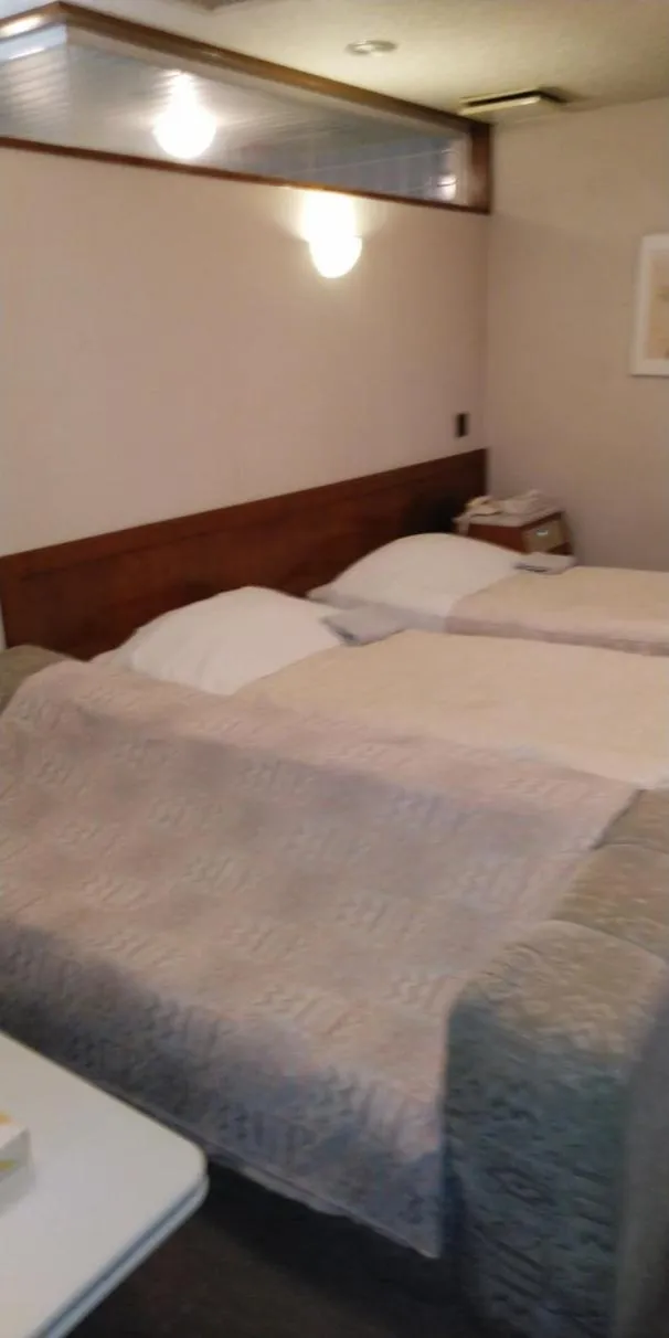 Bed in Hotel Civic Inn Sayama