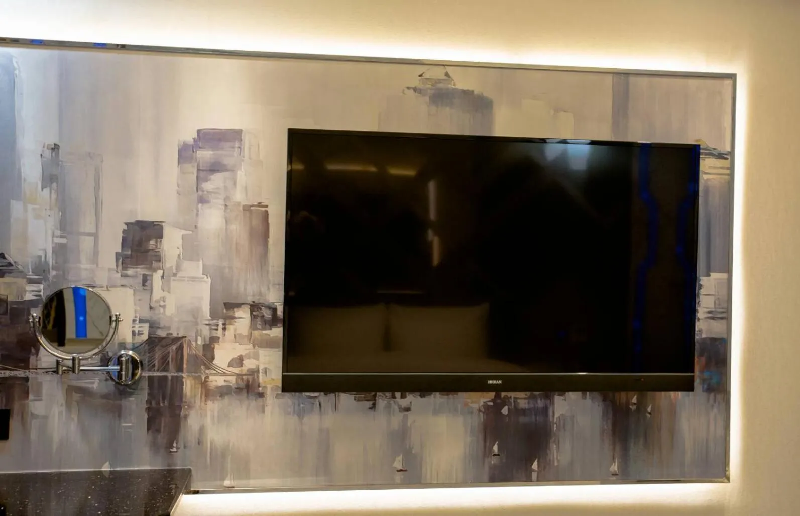 Decorative detail in Point Motel