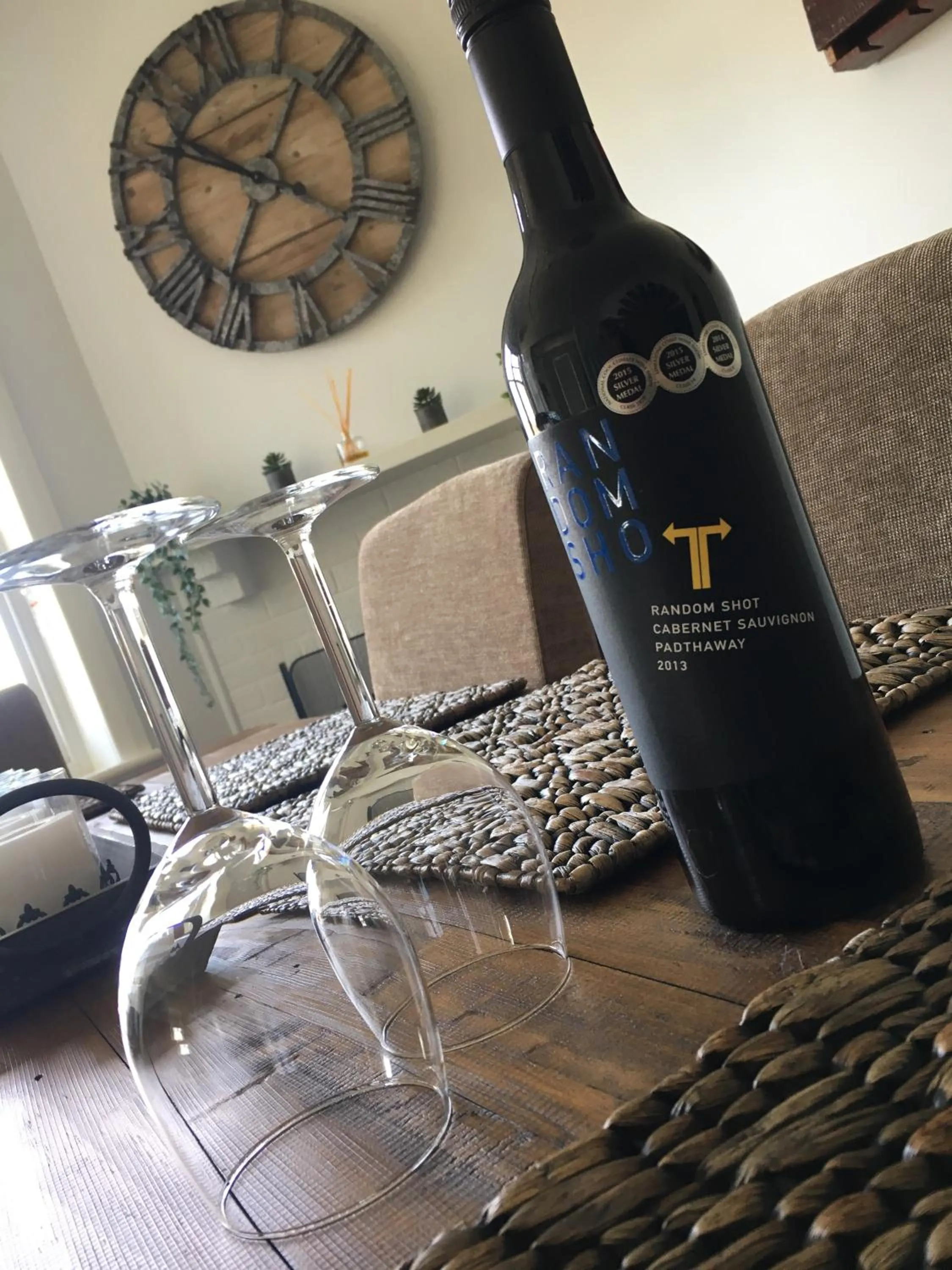 Seating area in Two Cow Cottage Bed & Breakfast