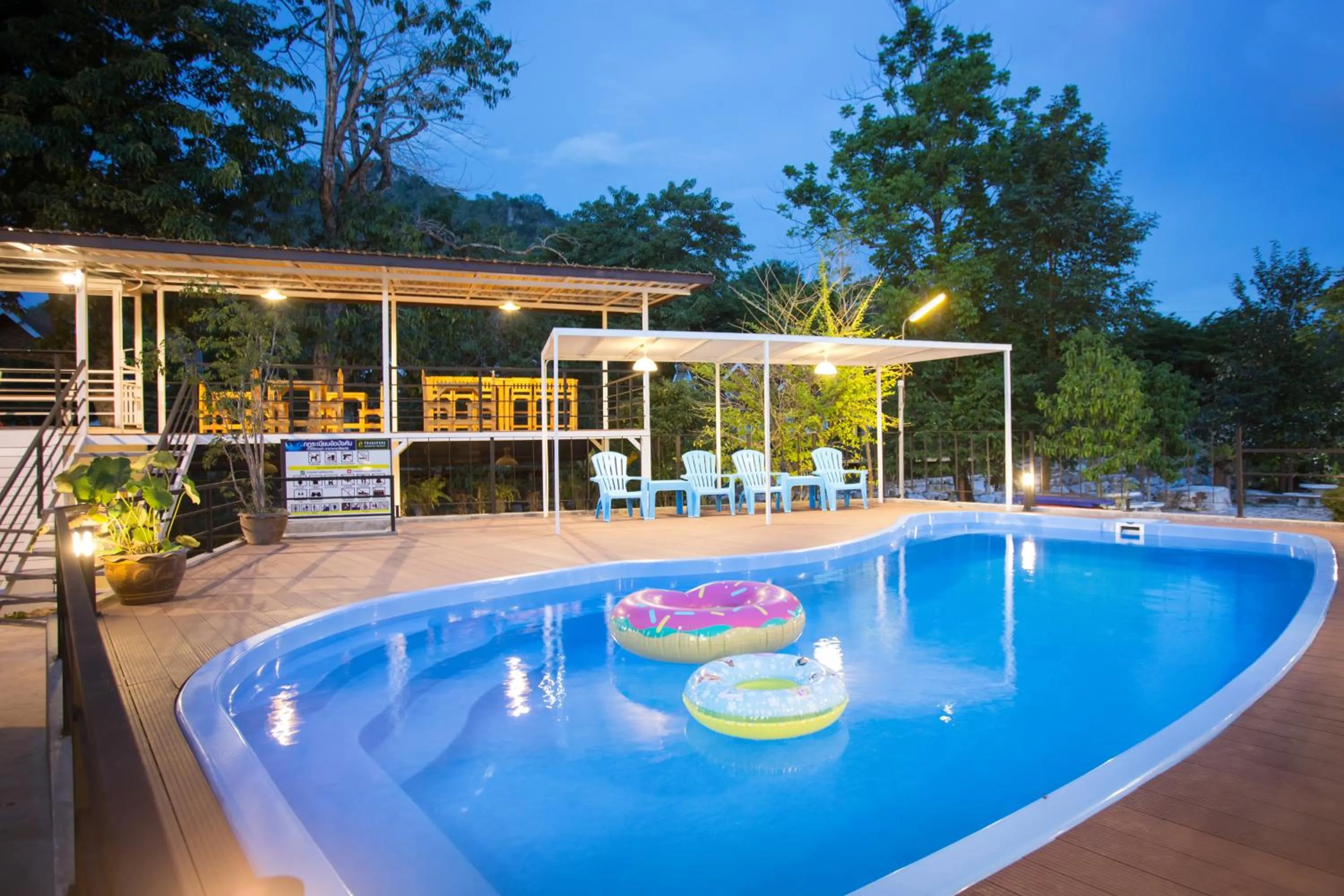 Swimming pool in Tharapana Khaoyai Resort