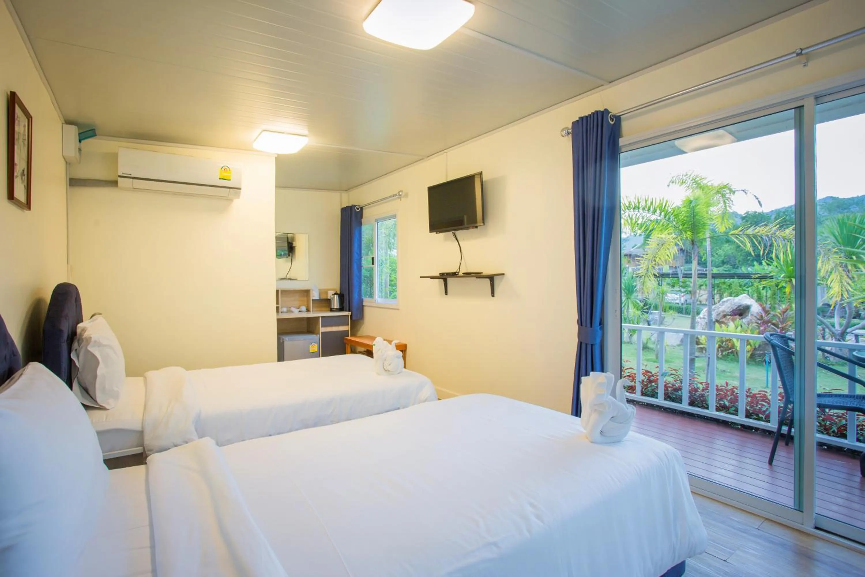 Photo of the whole room, Bed in Tharapana Khaoyai Resort