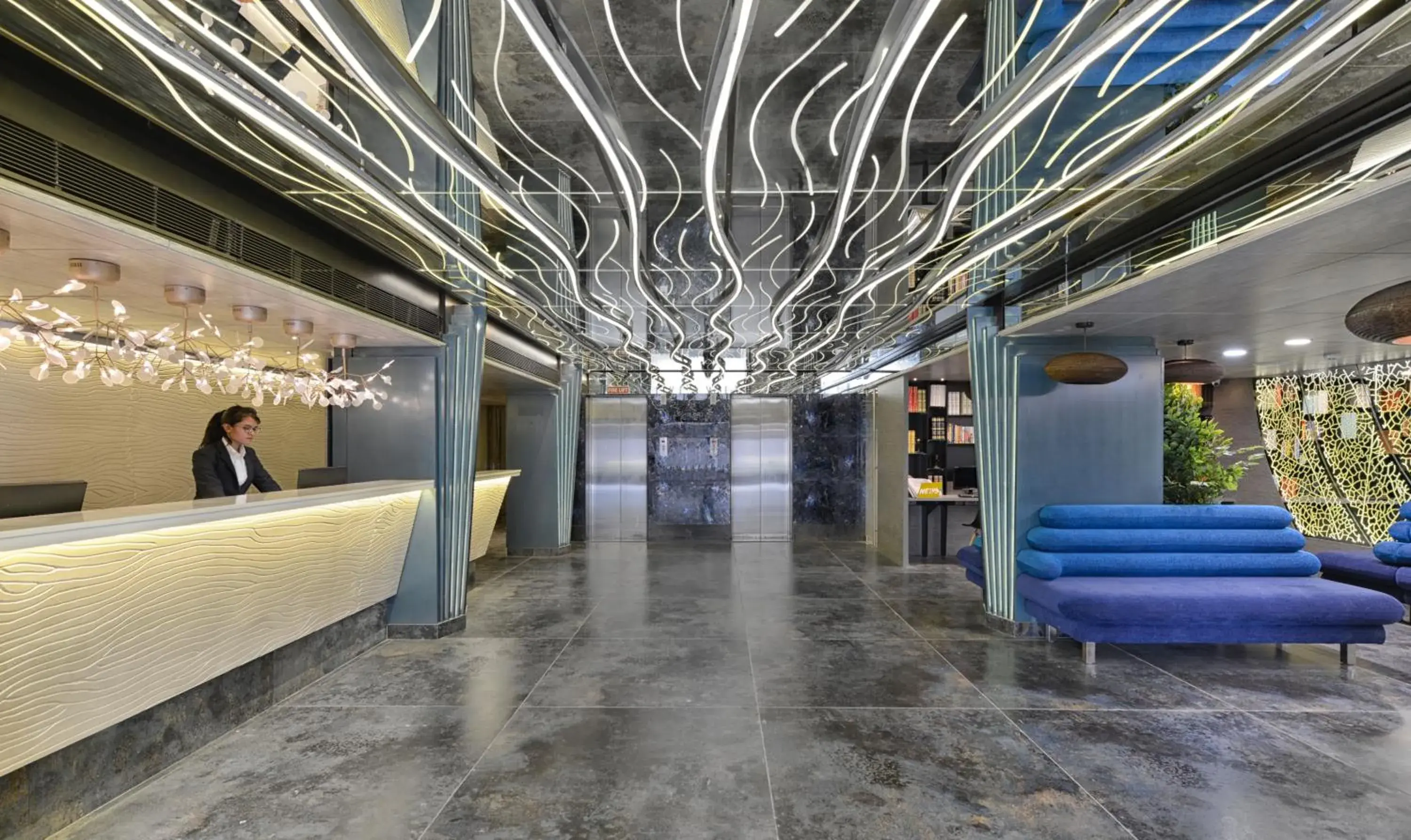 Lobby or reception in Regenta Central Antarim Ahmedabad Lobby or reception in Regenta Central Antarim Ahmedabad