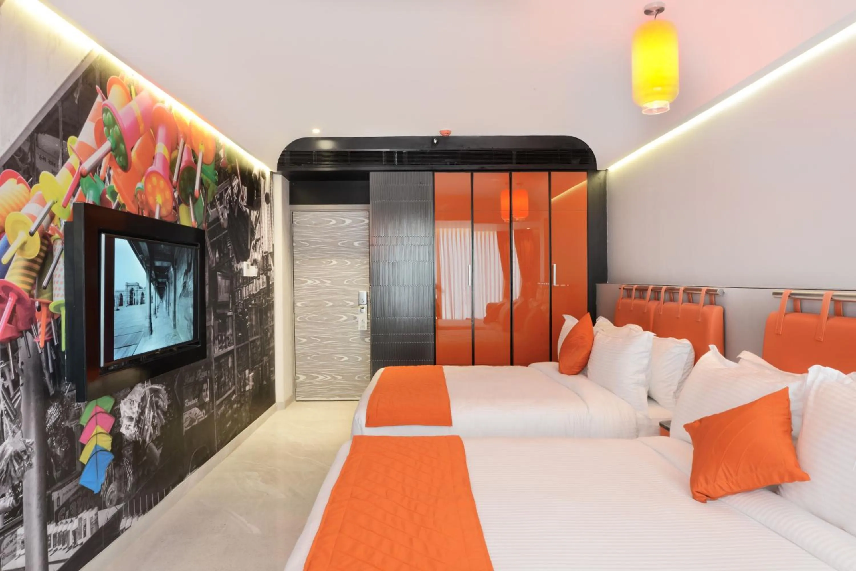 Photo of the whole room, Bed in Regenta Central Antarim Ahmedabad