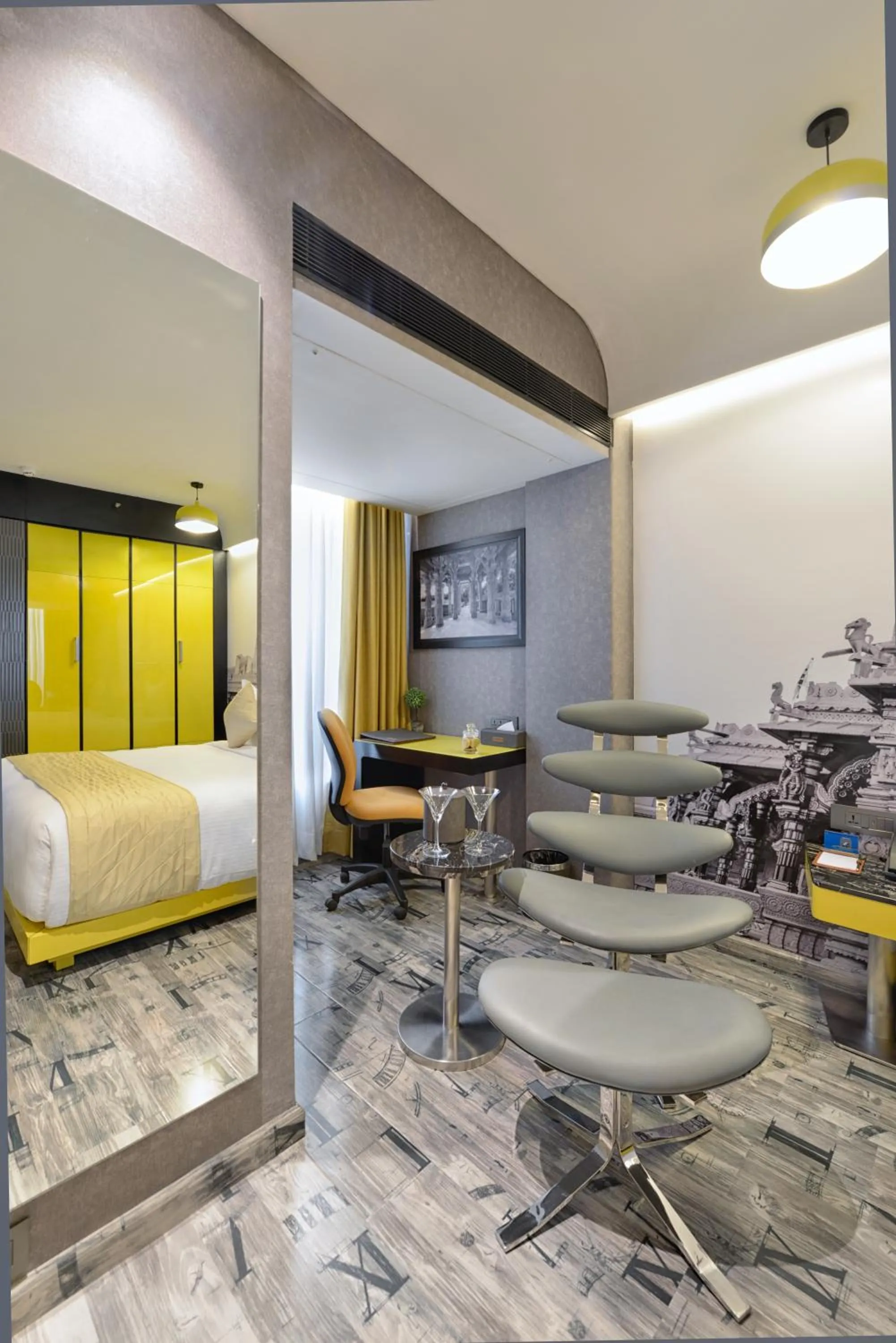 Seating area in Regenta Central Antarim Ahmedabad