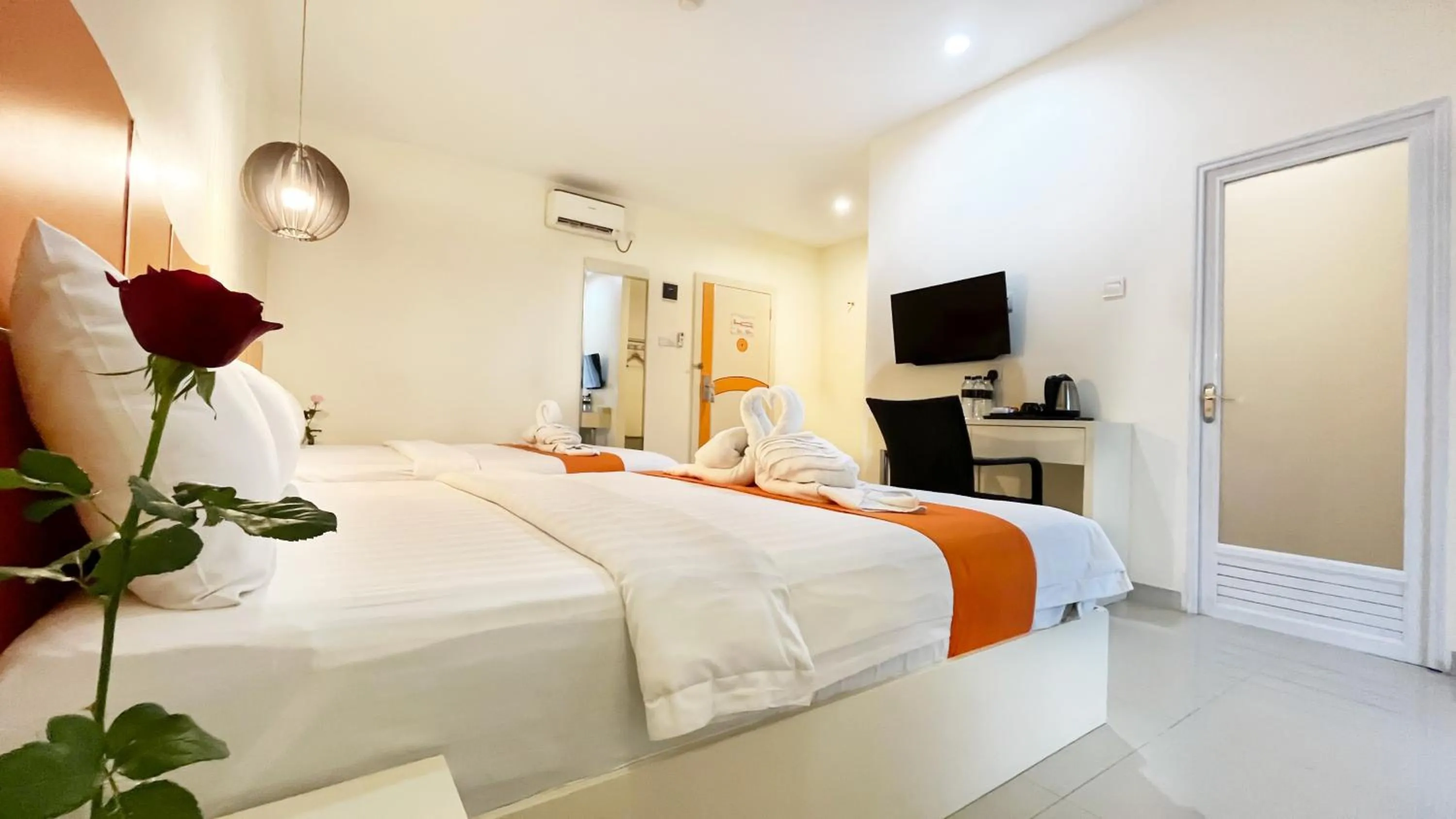 Bed in Sahid Vanilla Nagoya Batam