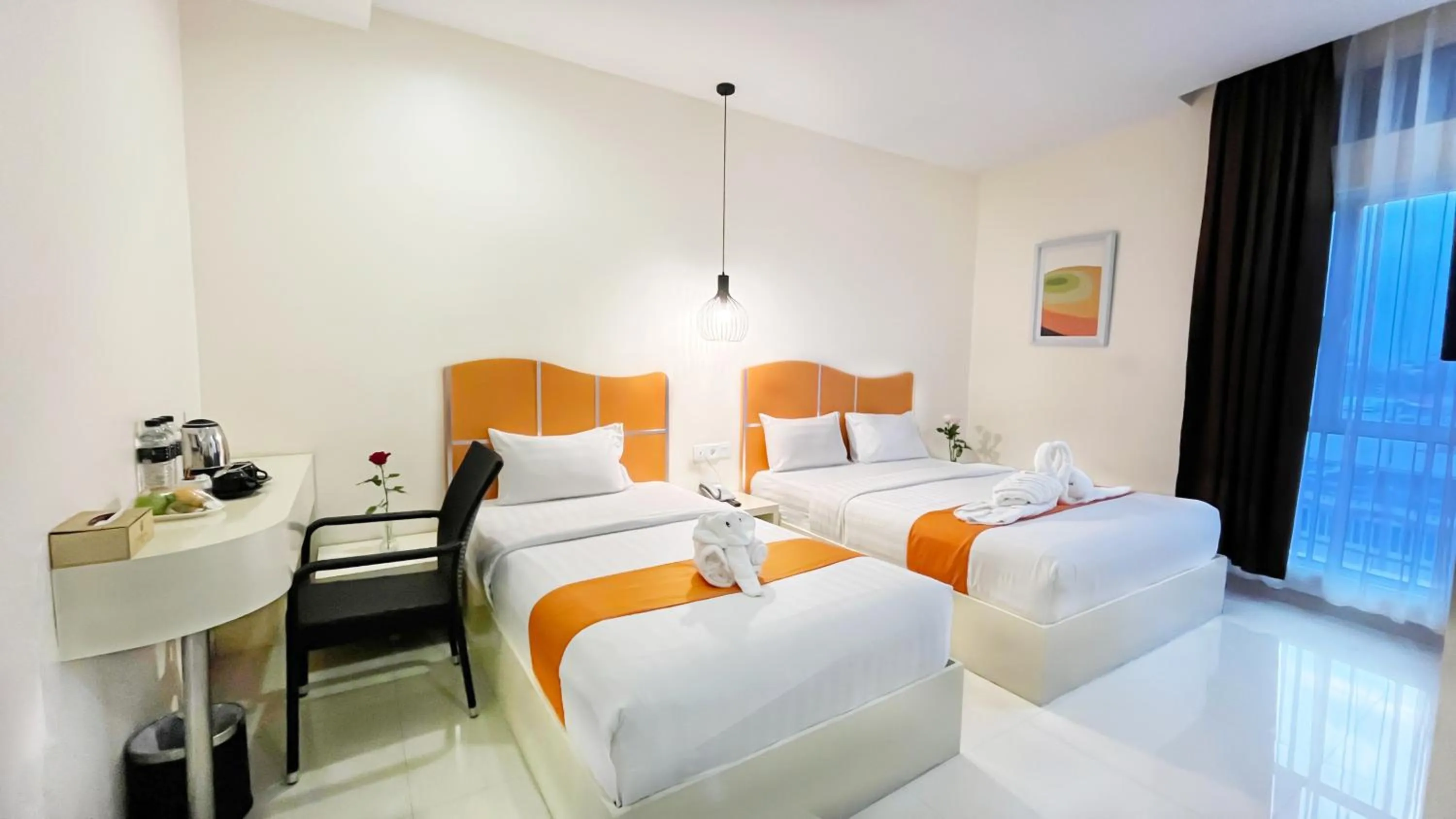 Bed in Sahid Vanilla Nagoya Batam