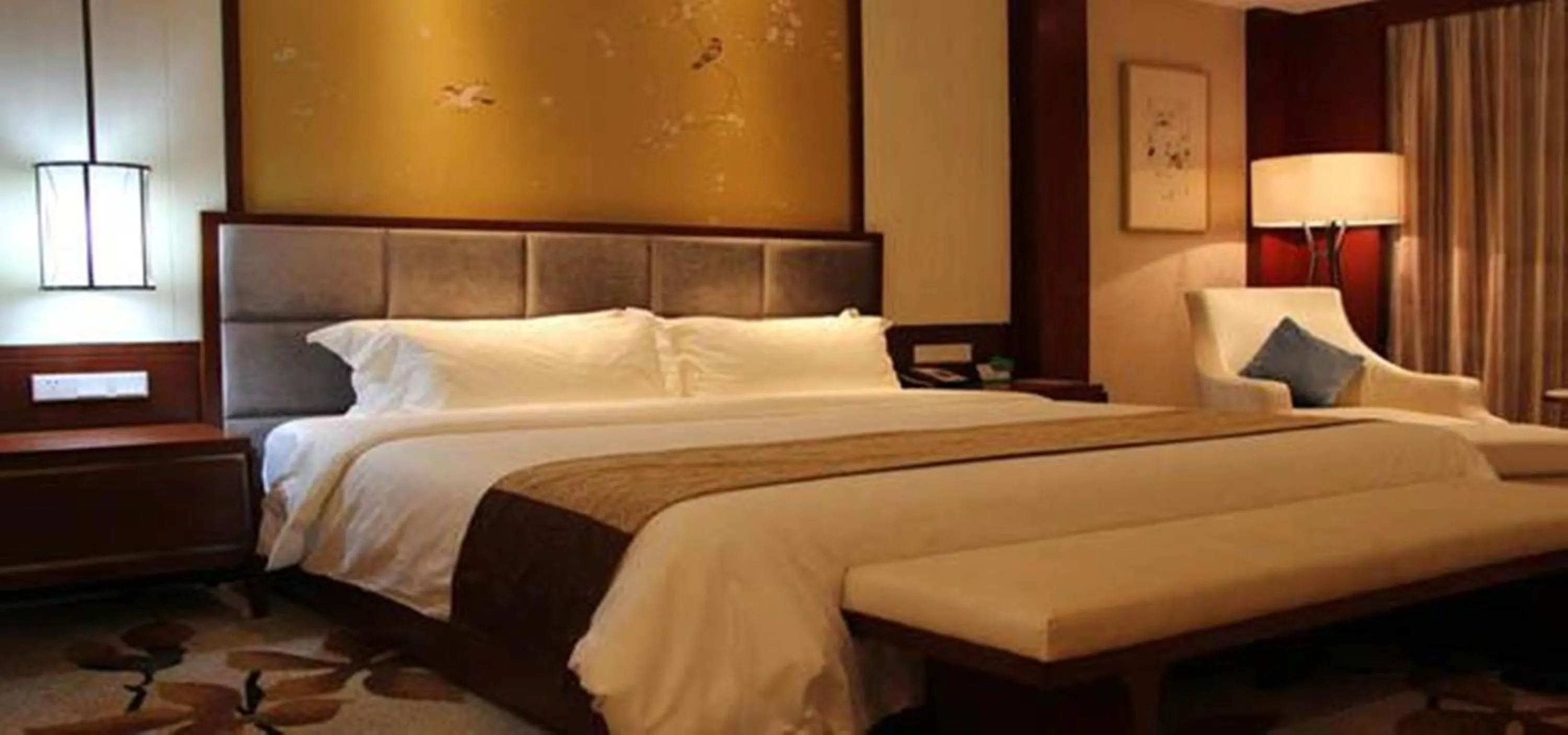 Bed in Jiangsu Haizhou Bayview Conference Center