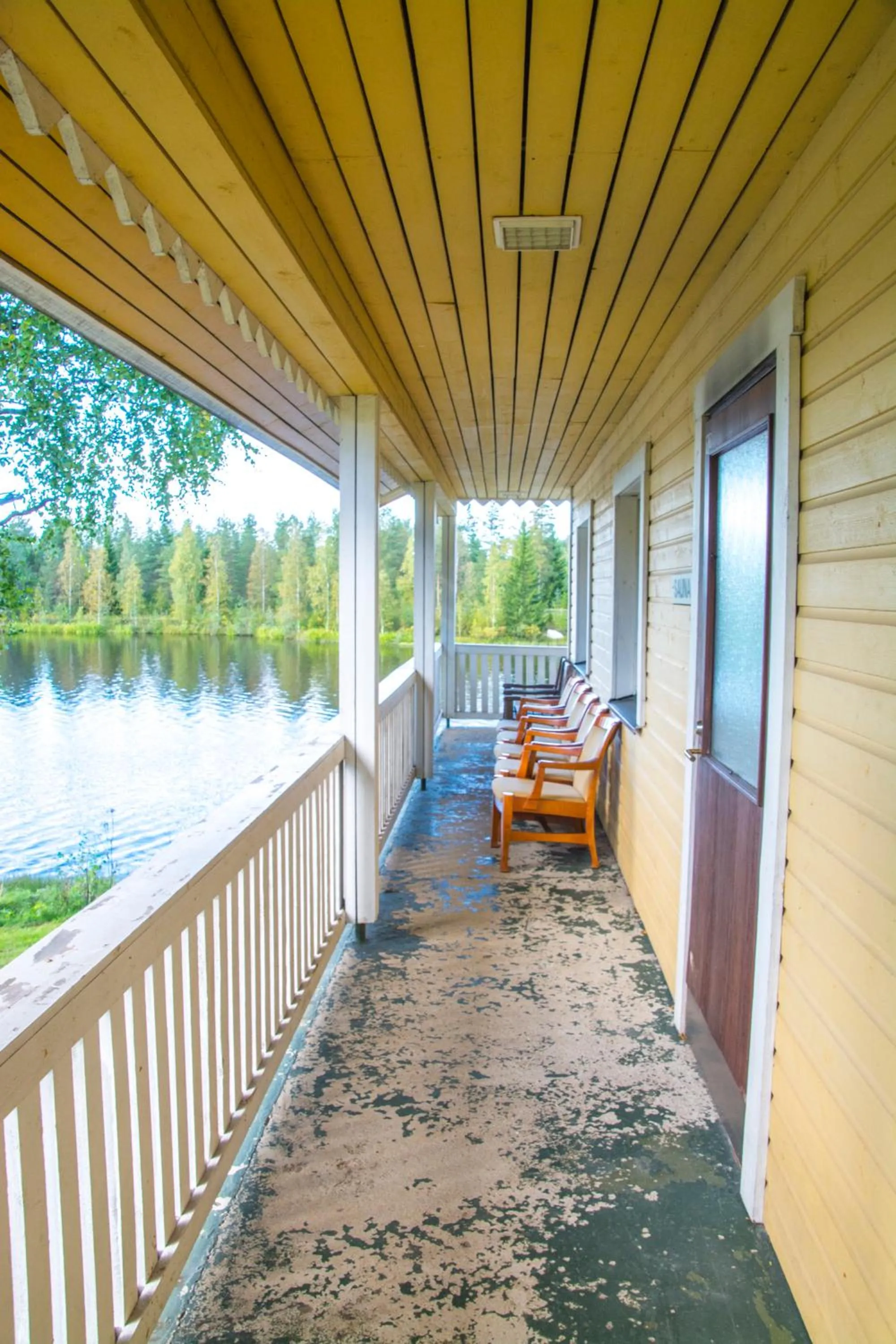 River view in Merilän Kartano