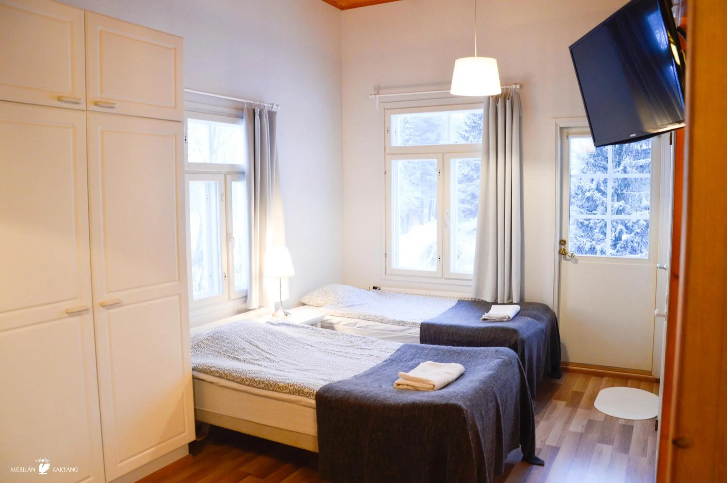 Bed in Merilän Kartano