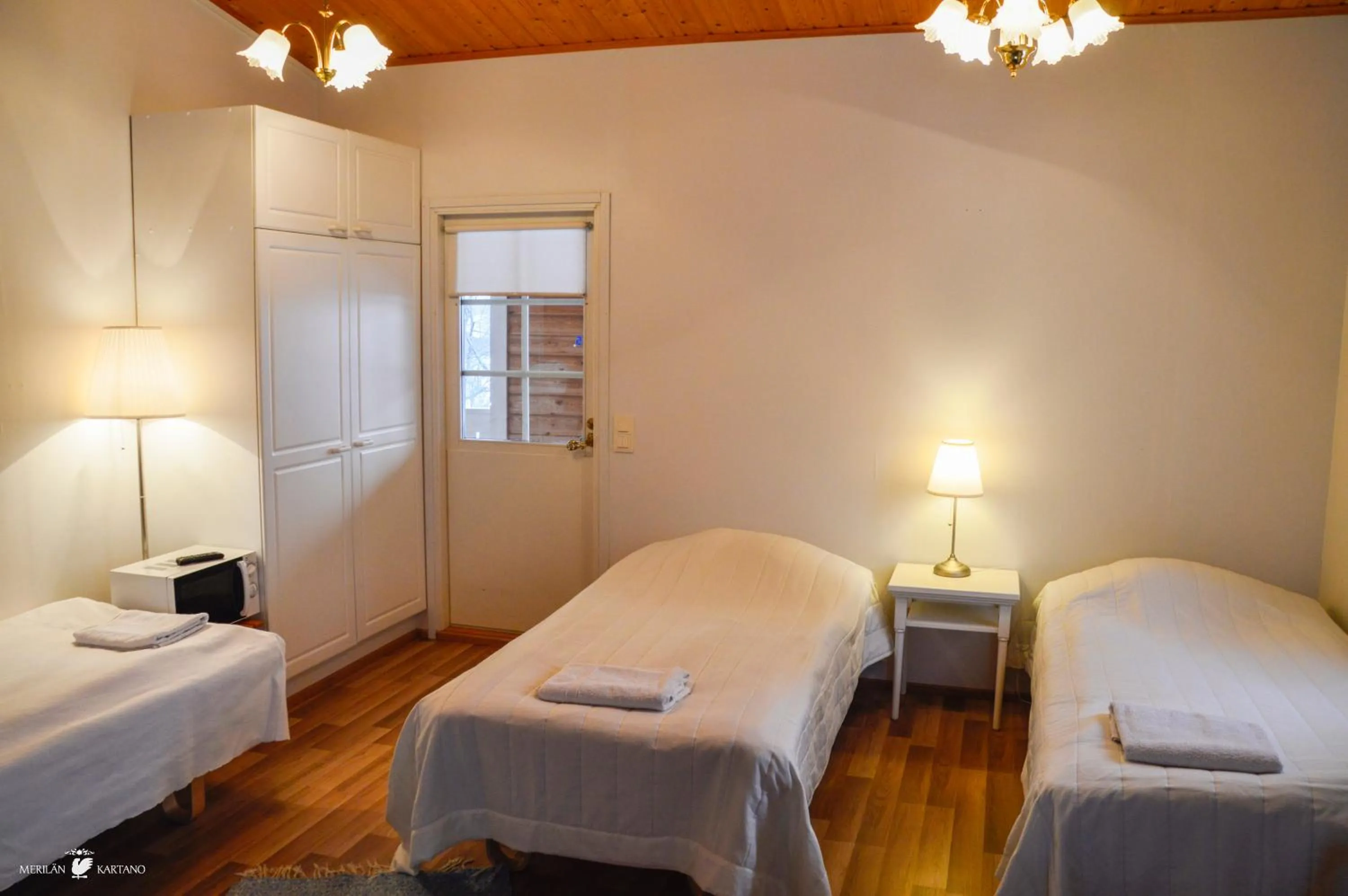 Decorative detail, Bed in Merilän Kartano