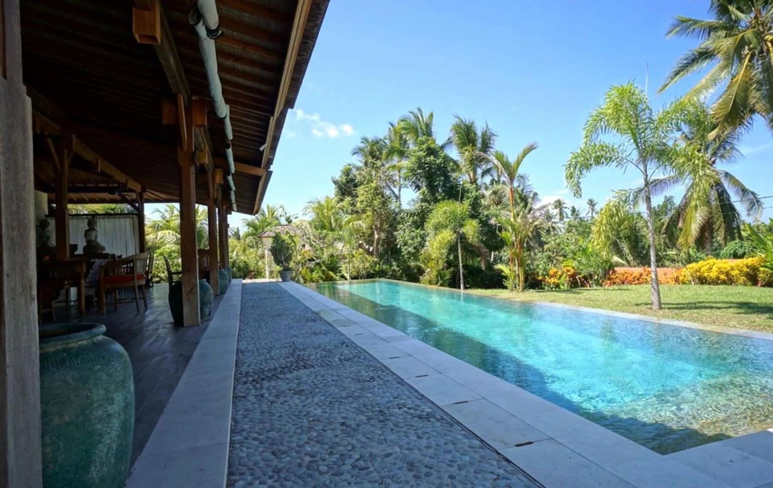 Natural landscape in Villa Taman Kanti
