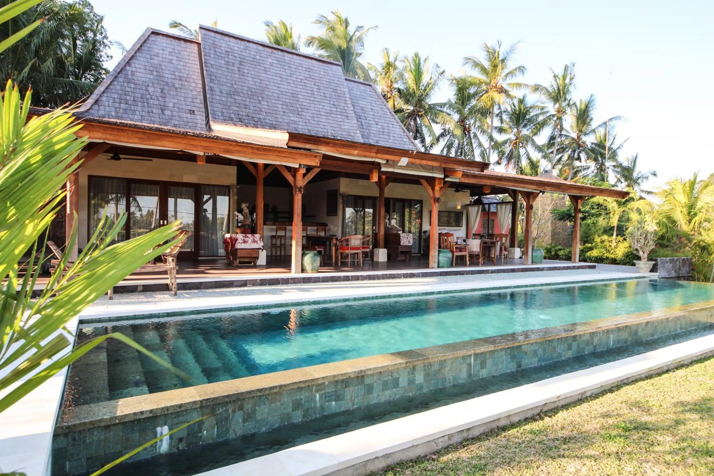 Swimming pool in Villa Taman Kanti