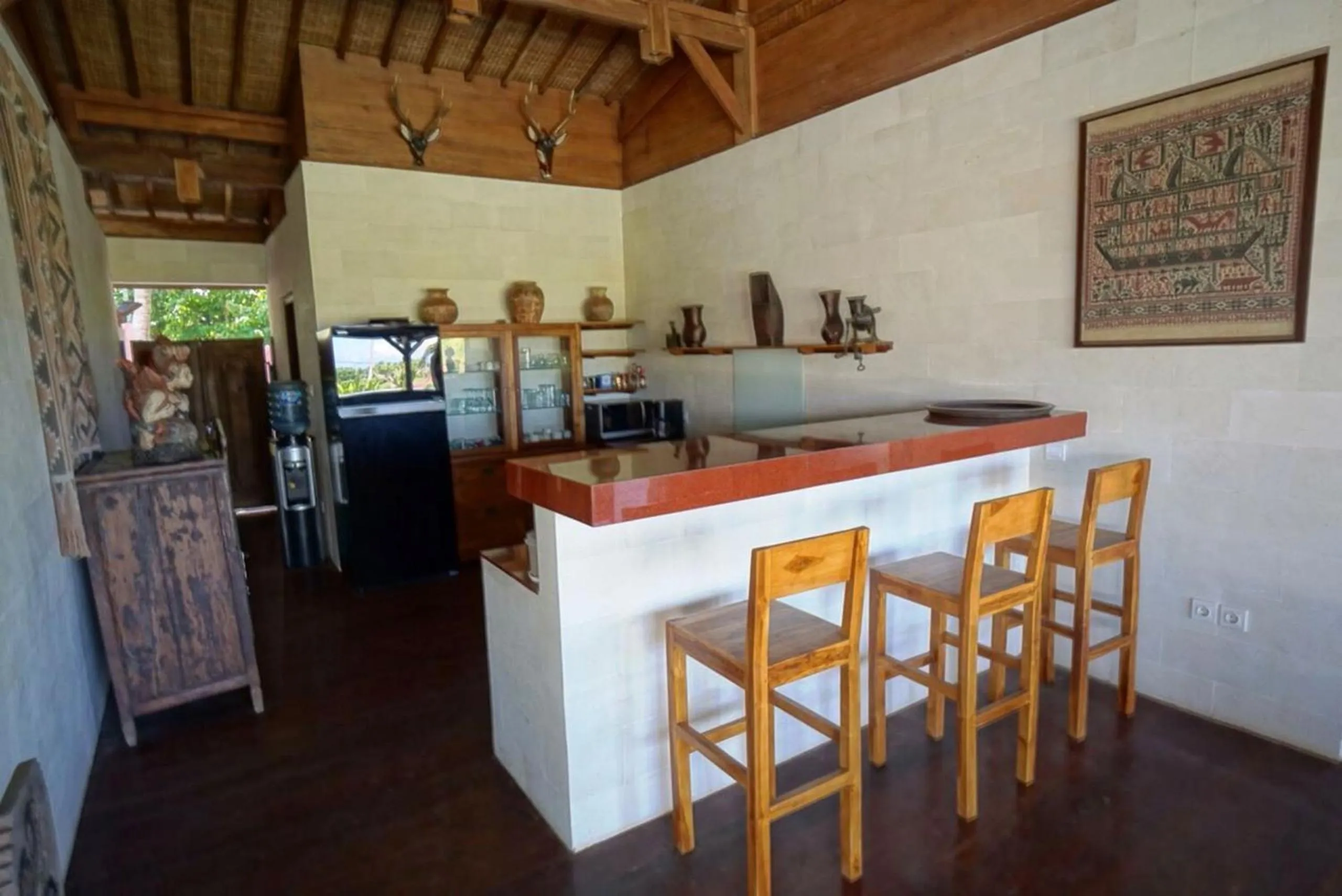 Kitchen or kitchenette in Villa Taman Kanti