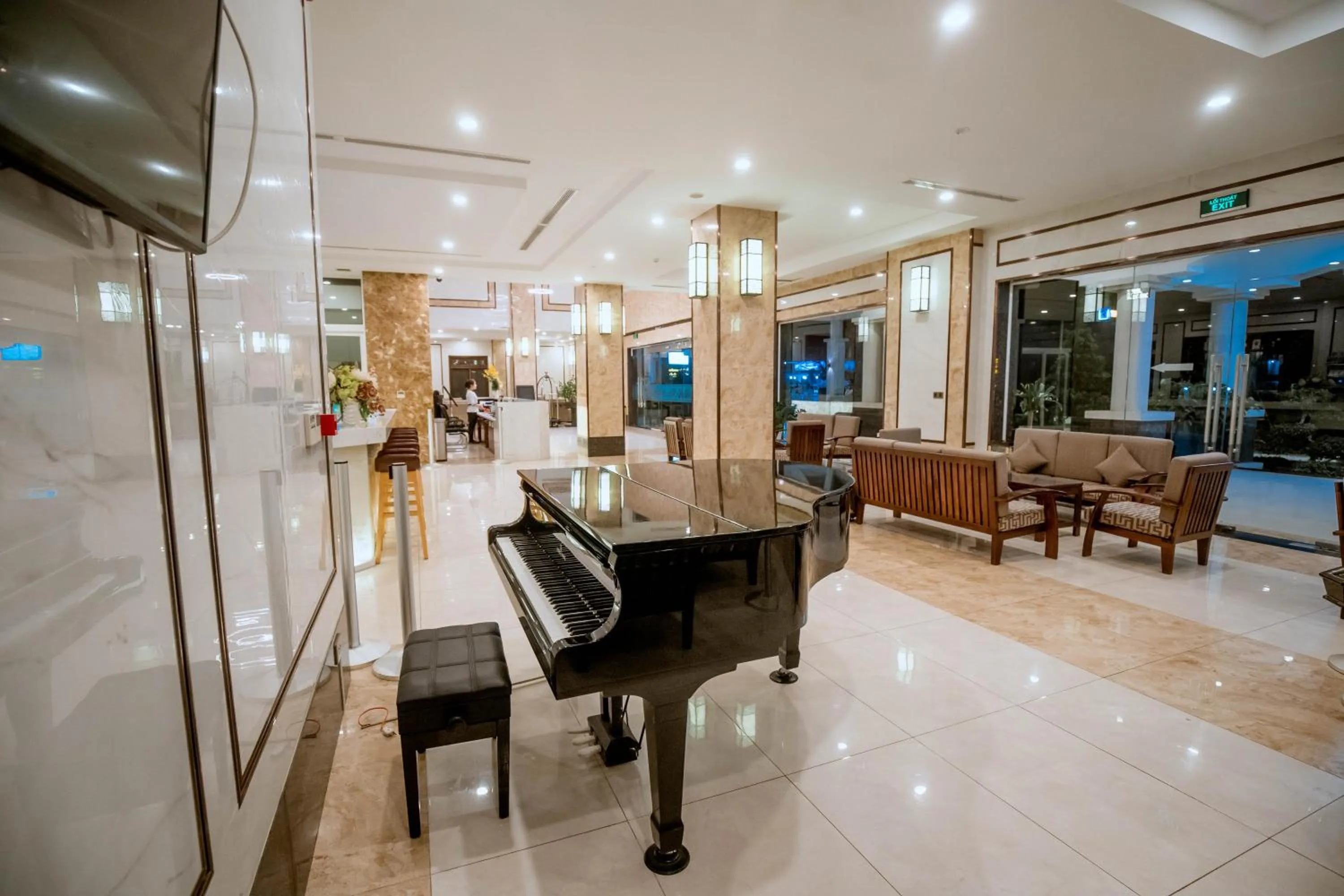 Lobby or reception in Bella Vita Hotel