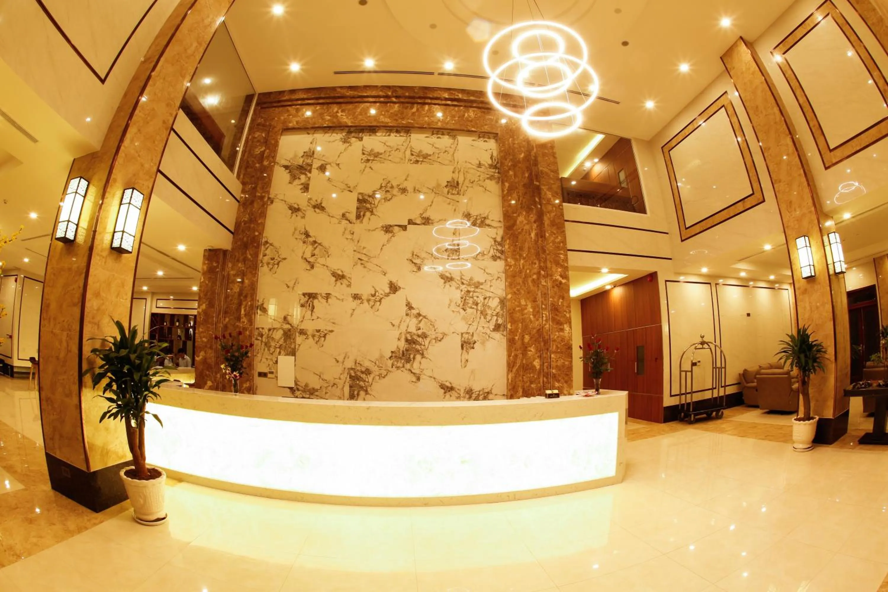 Lobby or reception in Bella Vita Hotel