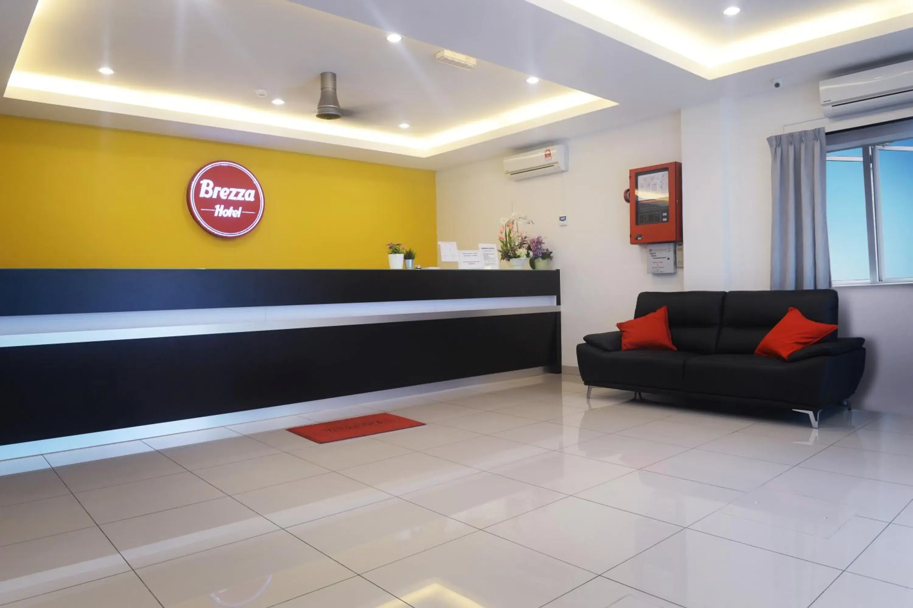 Lobby or reception in Brezza Hotel Sitiawan Lobby or reception in Brezza Hotel Sitiawan