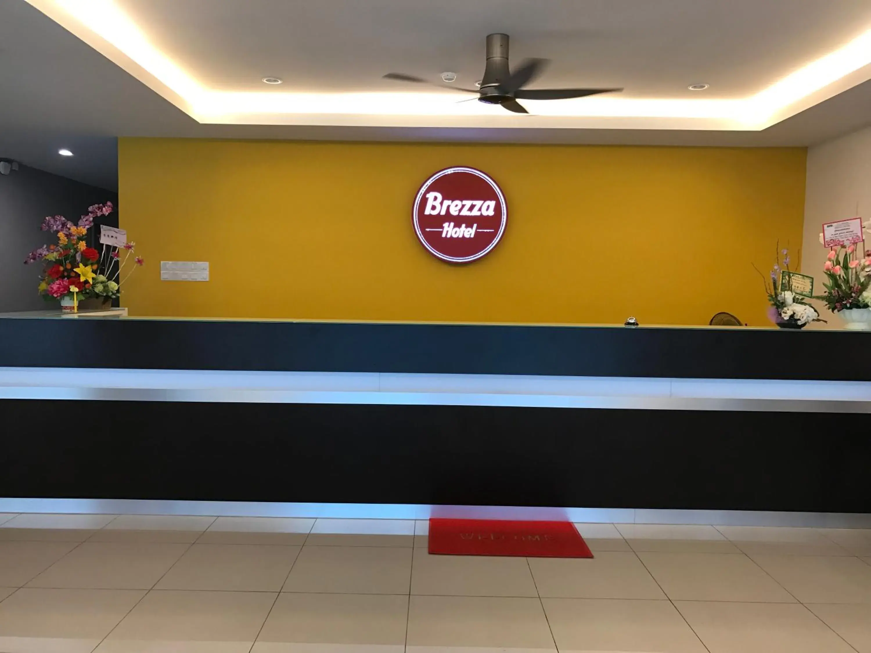 Lobby or reception in Brezza Hotel Sitiawan Lobby or reception in Brezza Hotel Sitiawan