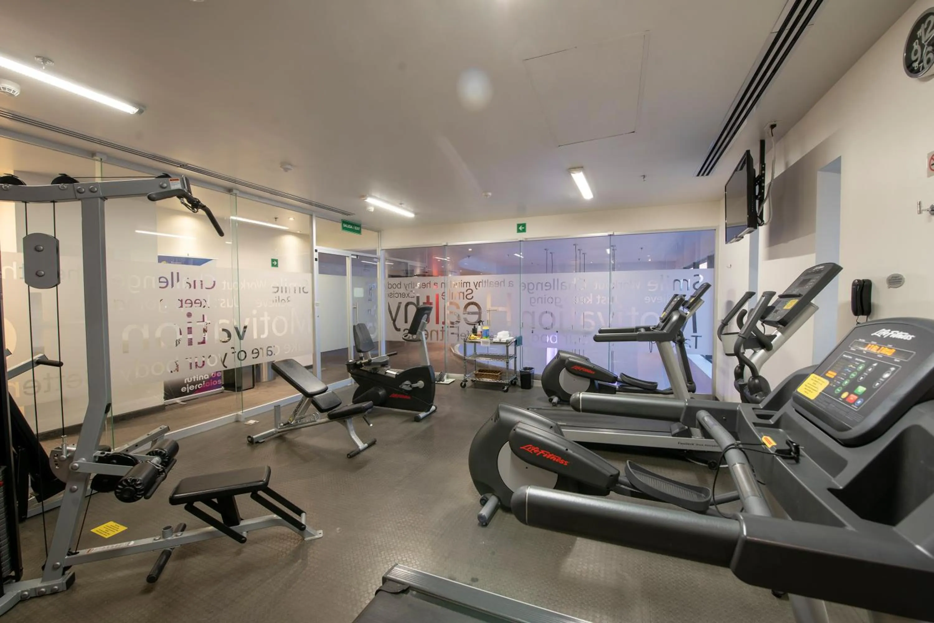 Fitness centre/facilities in Ramada Encore by Wyndham Puebla