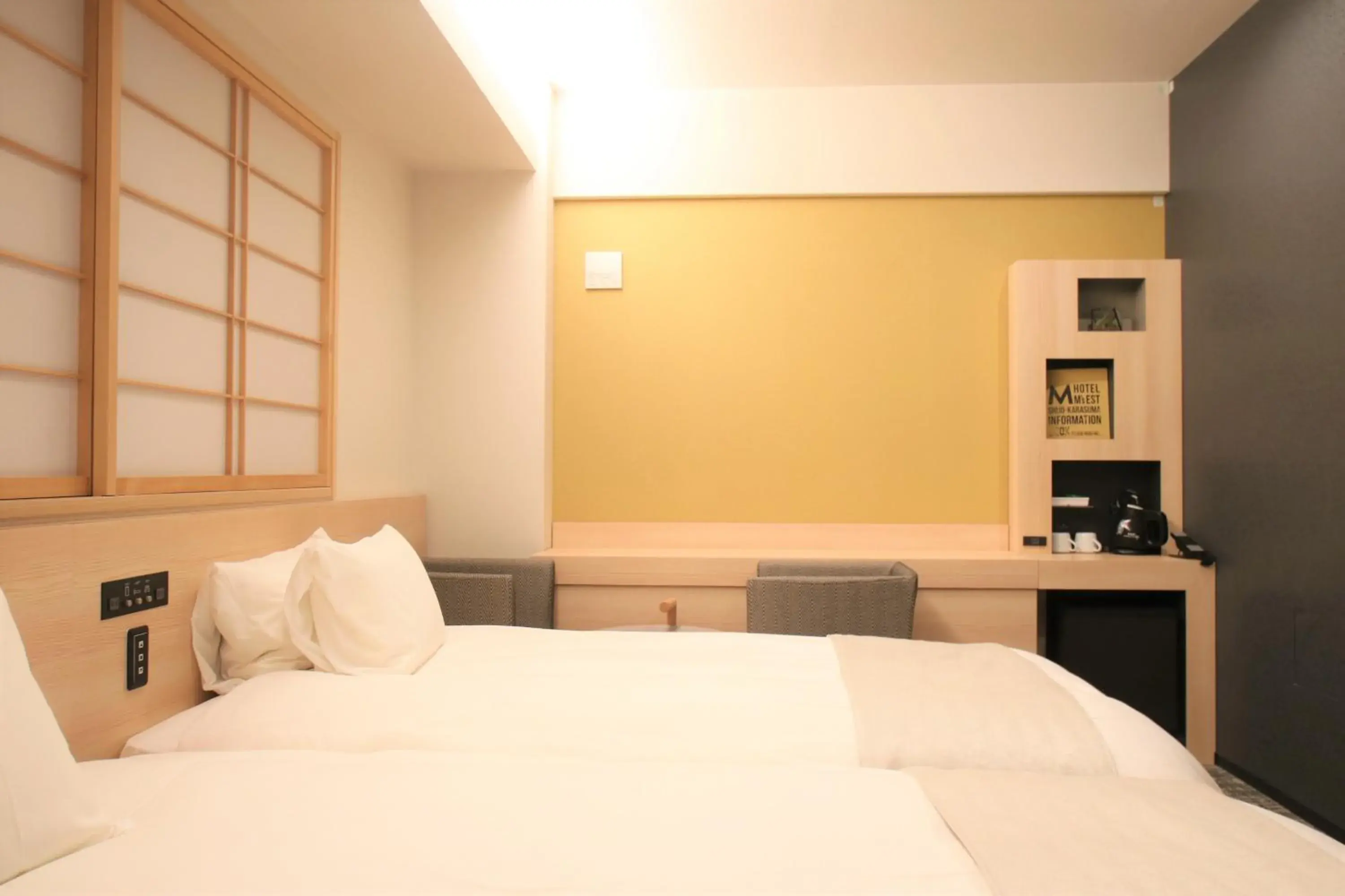 Photo of the whole room, Bed in Hotel M's Est Shijo Karasuma Photo of the whole room, Bed in Hotel M's Est Shijo Karasuma