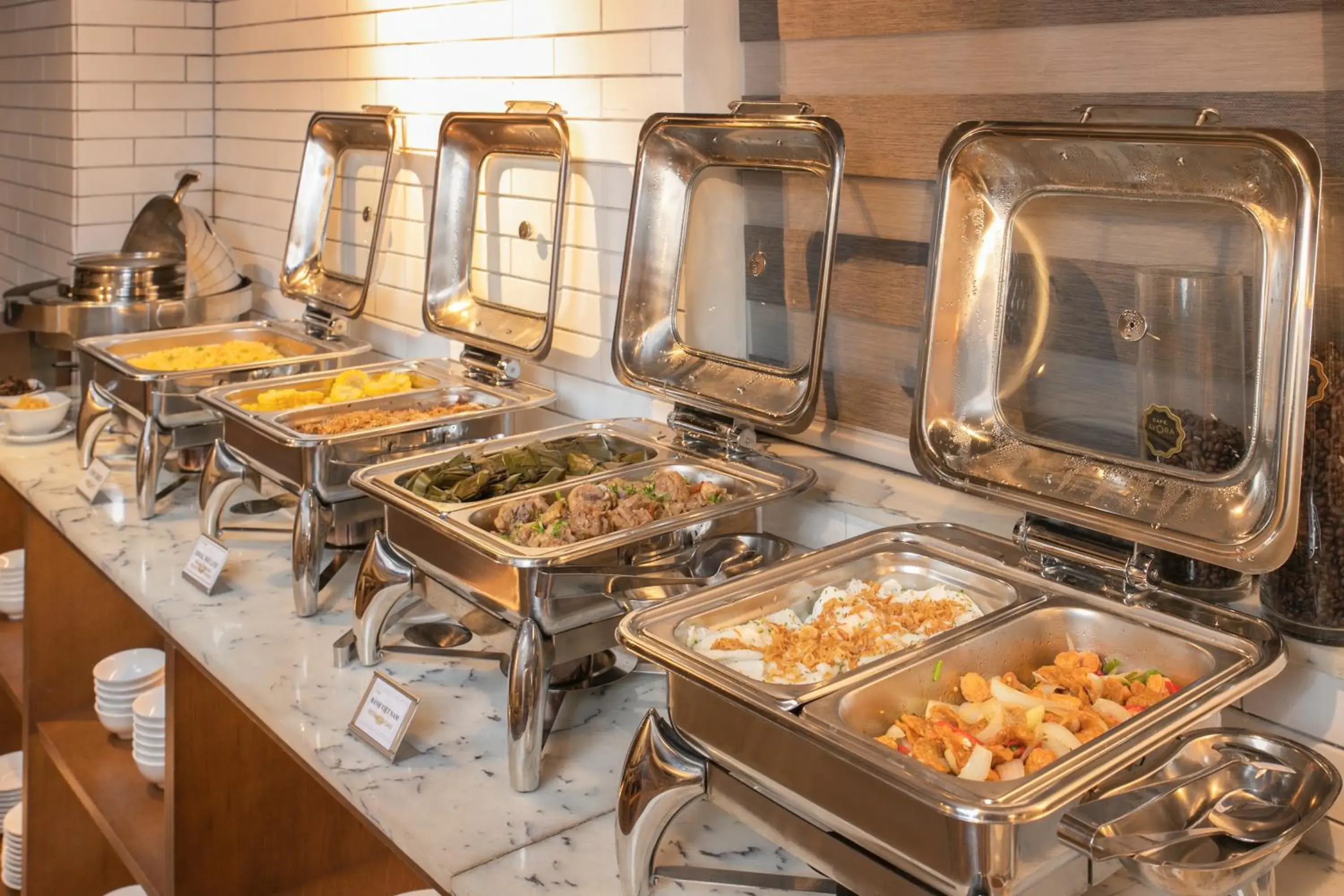 Buffet breakfast in Avora Hotel Buffet breakfast in Avora Hotel