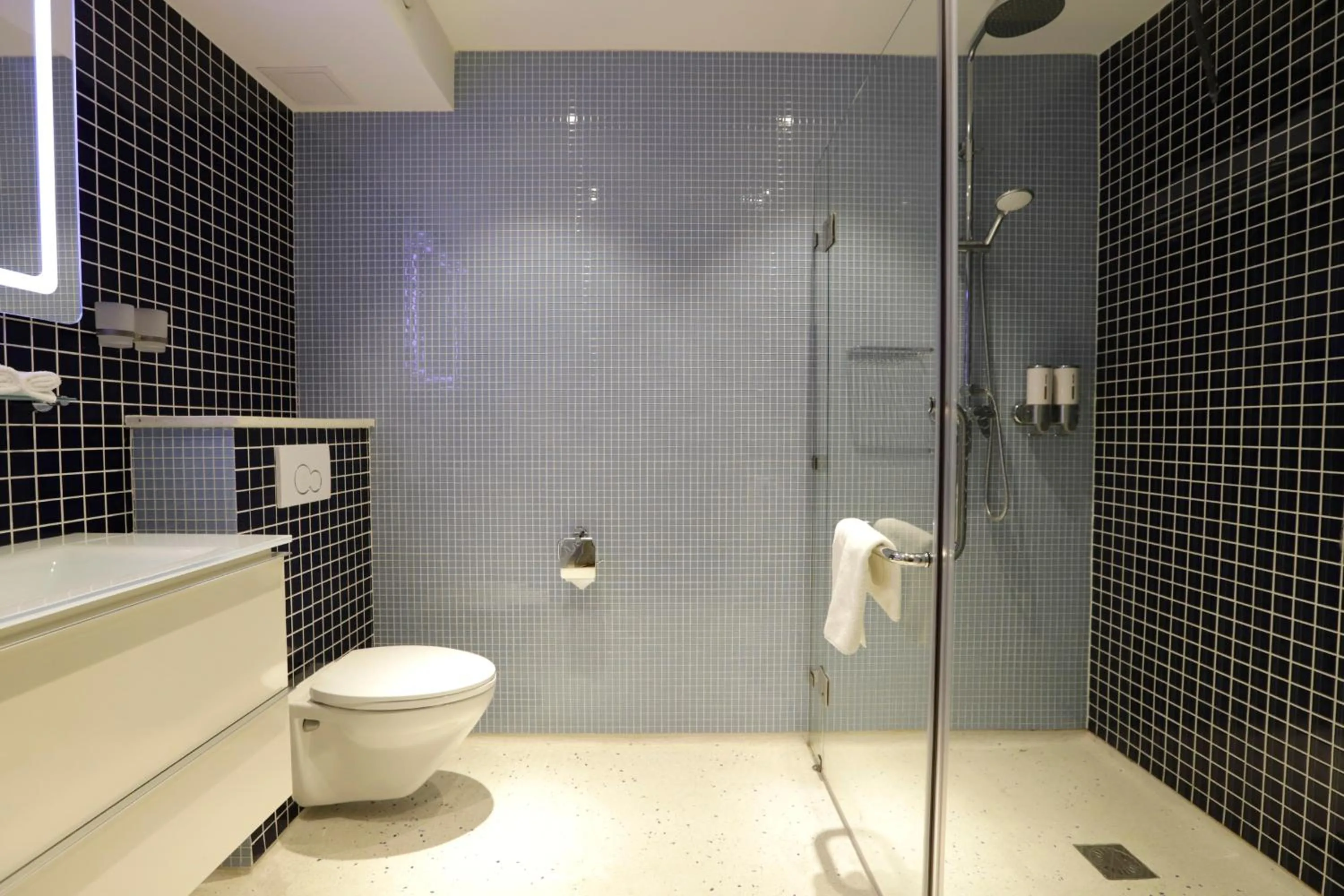 Shower in Chasse Boutique Hotel