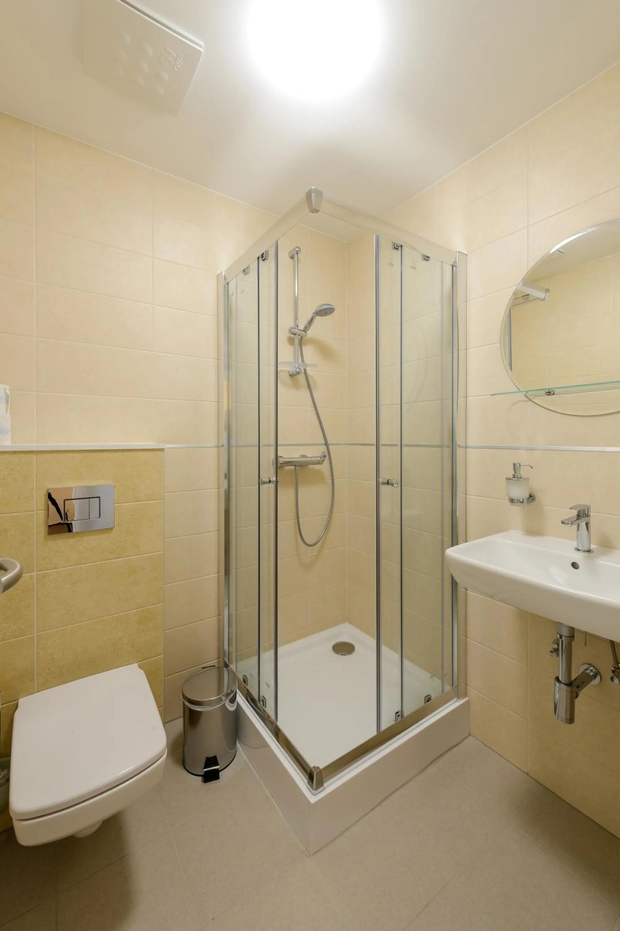 Shower in Pension Kral