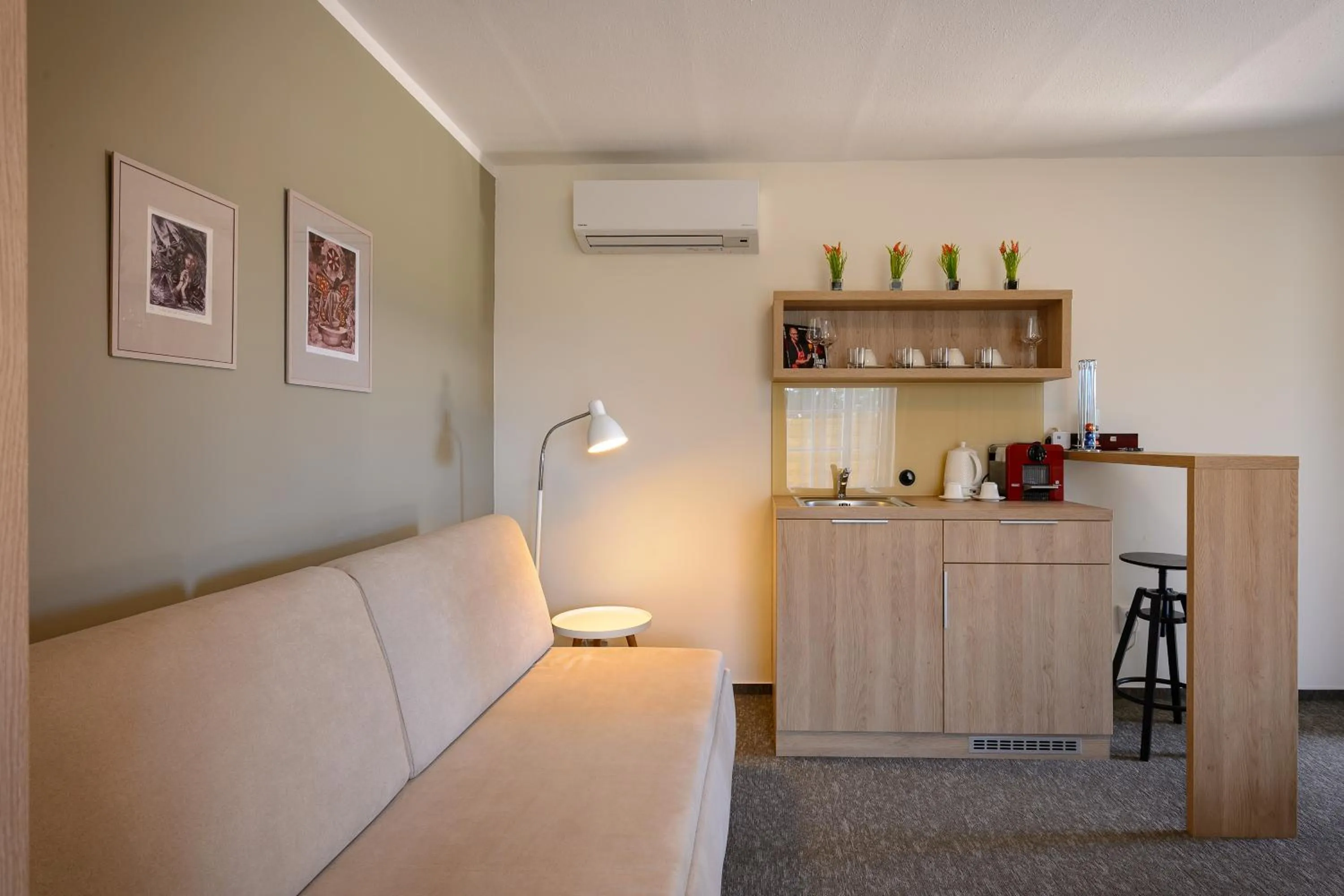 Decorative detail in Pension Kral