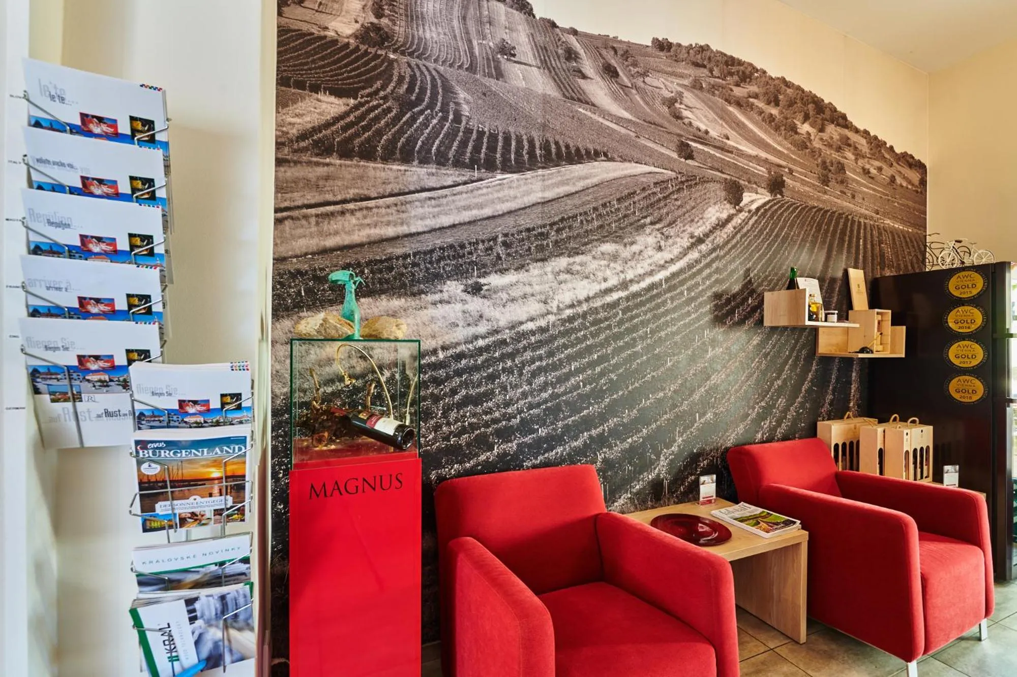 Lobby or reception in Pension Kral