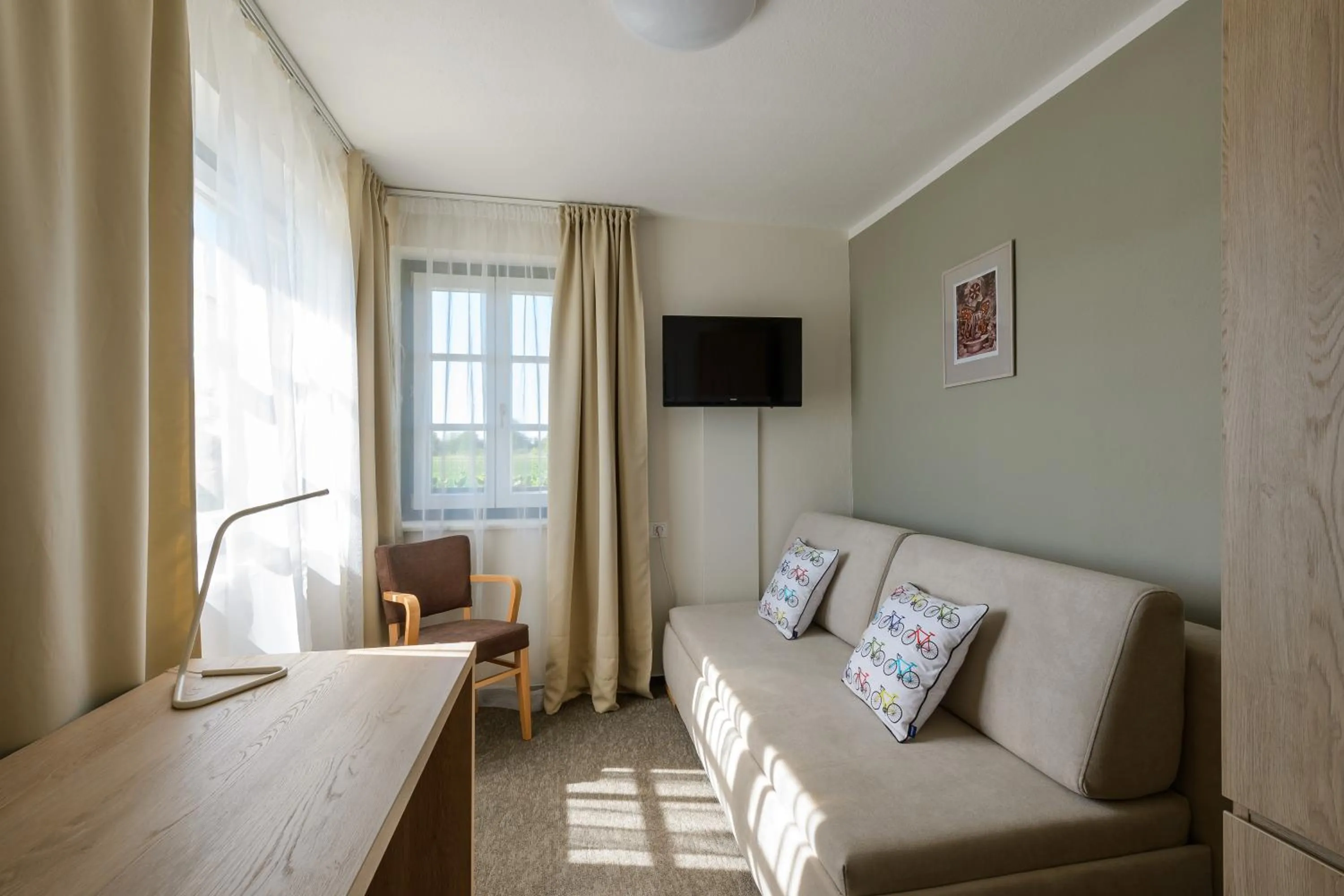 Decorative detail in Pension Kral