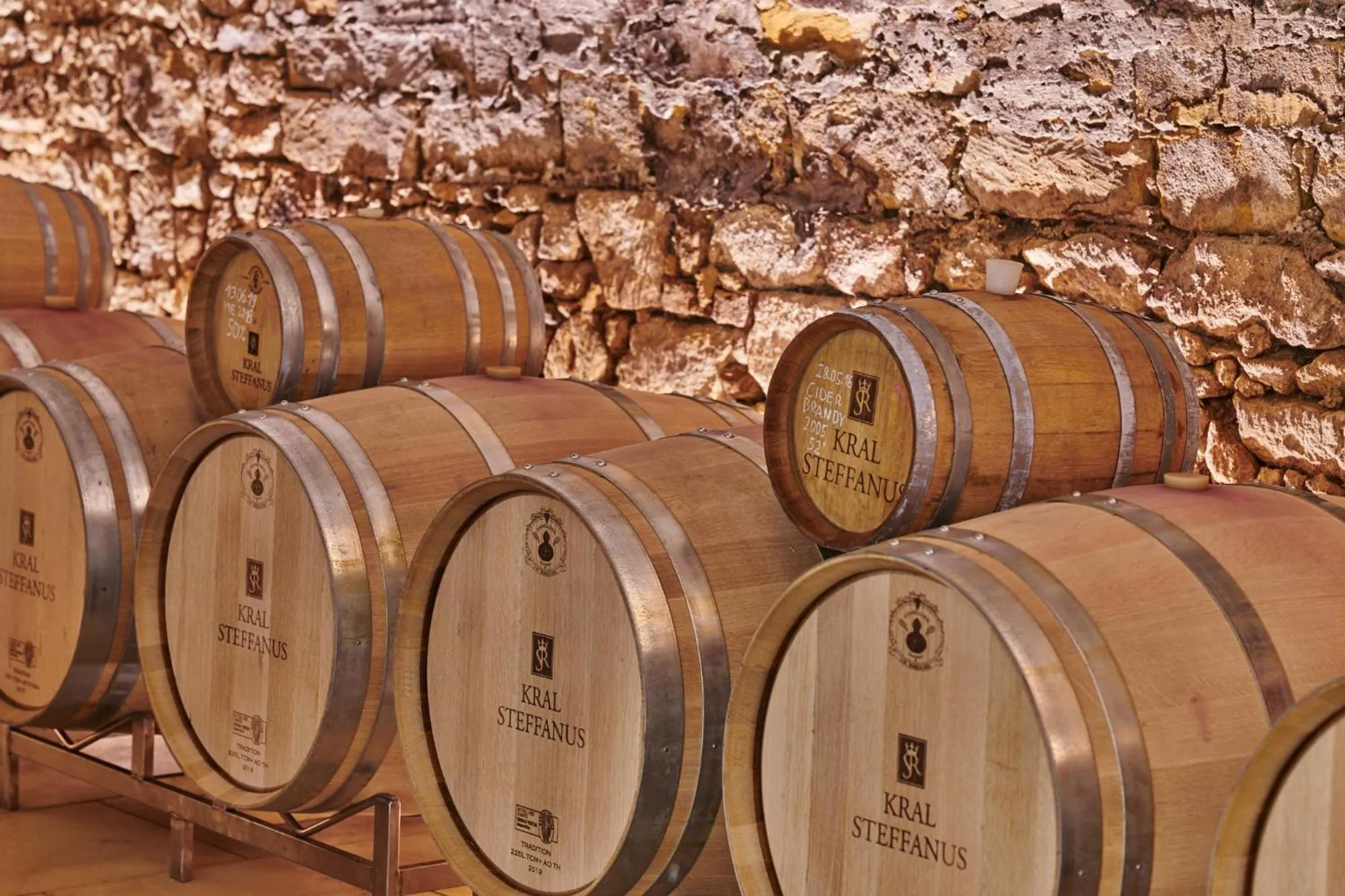 Alcoholic drinks in Pension Kral