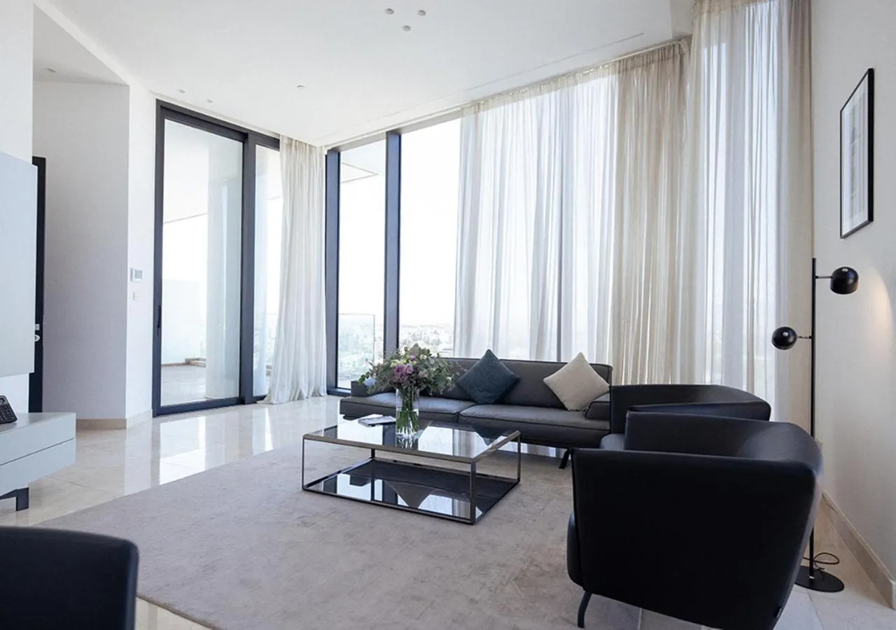 Living room in Nicosia Central Park Residences