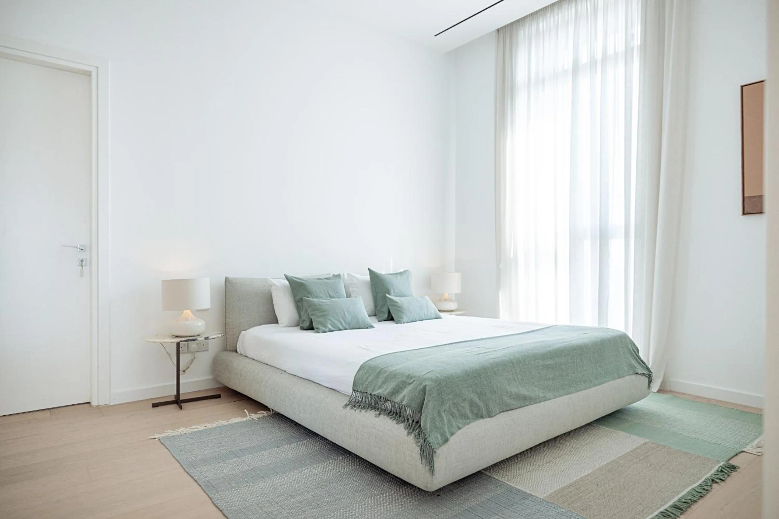 Bedroom, Bed in Nicosia Central Park Residences