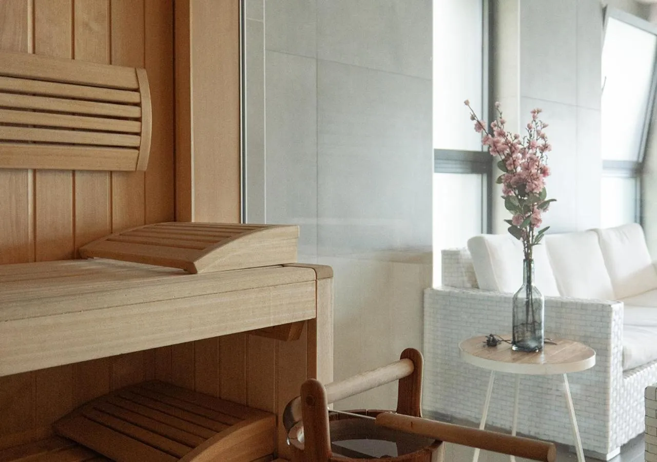 Sauna in Nicosia Central Park Residences