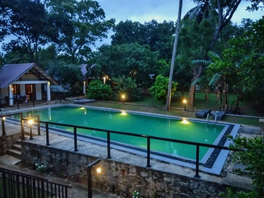 Pool view in The Countryside Udawalawe