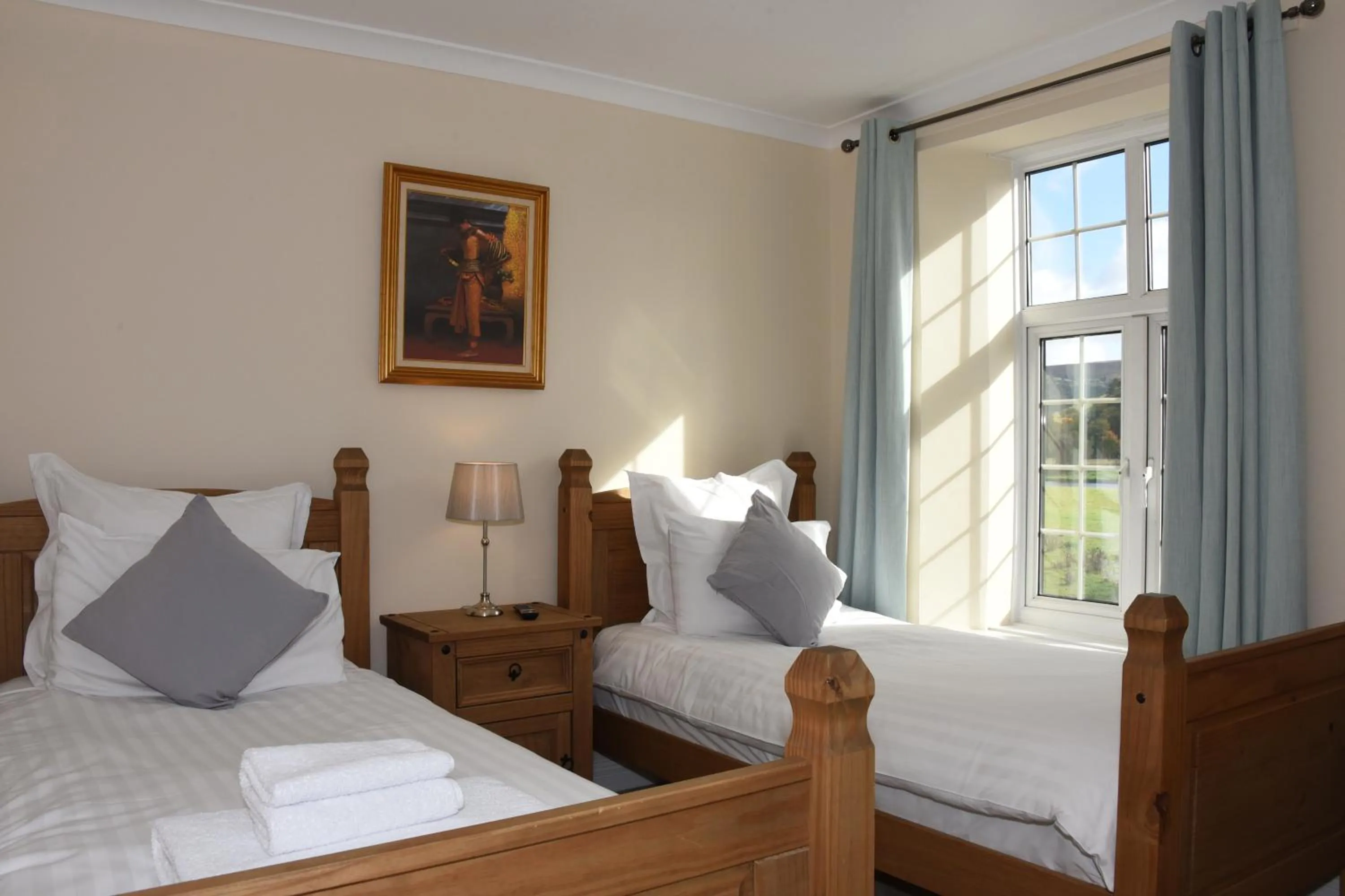 Bed in The Llanelwedd Arms Hotel