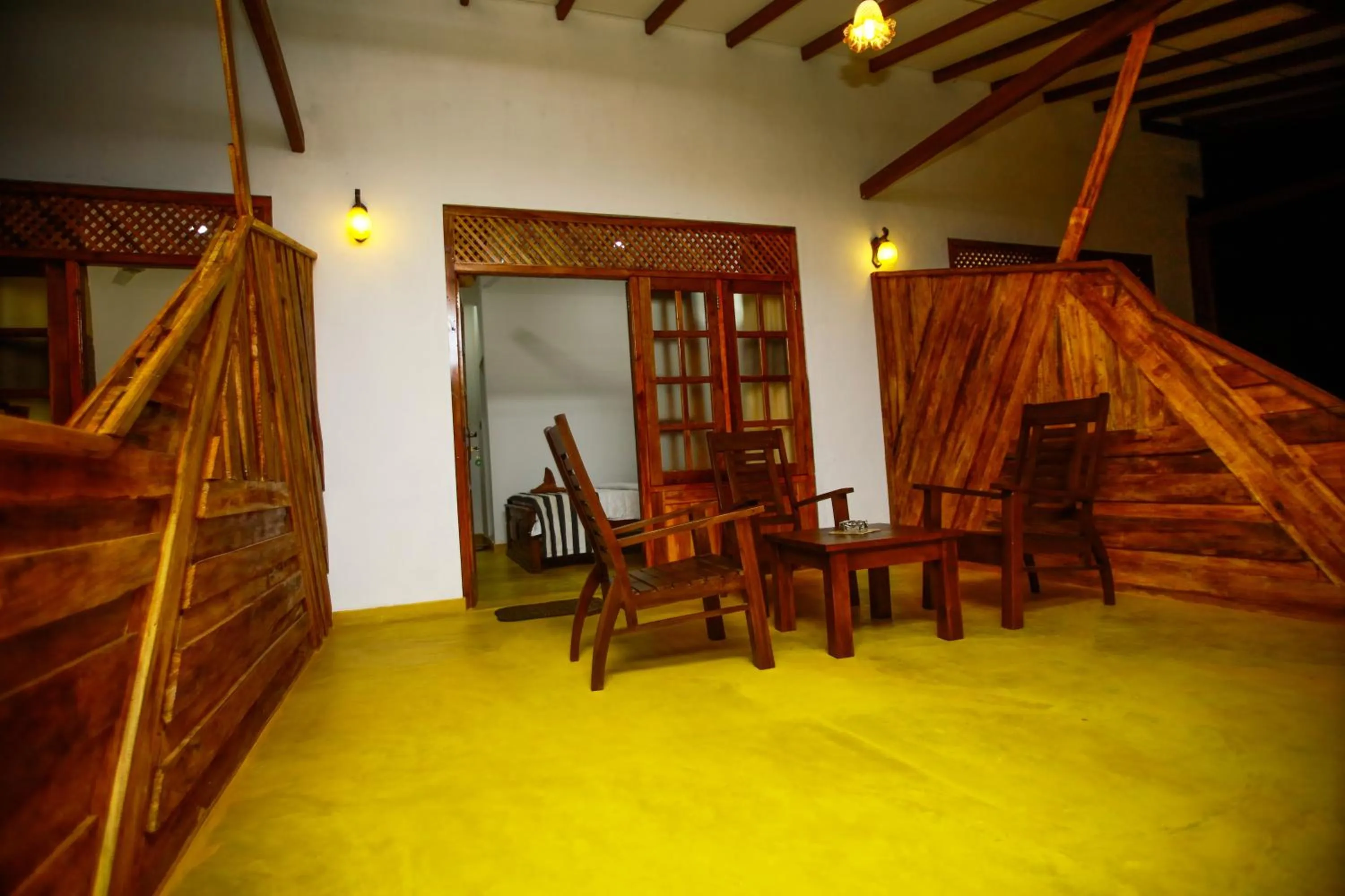 Seating area in Dinaro Guest