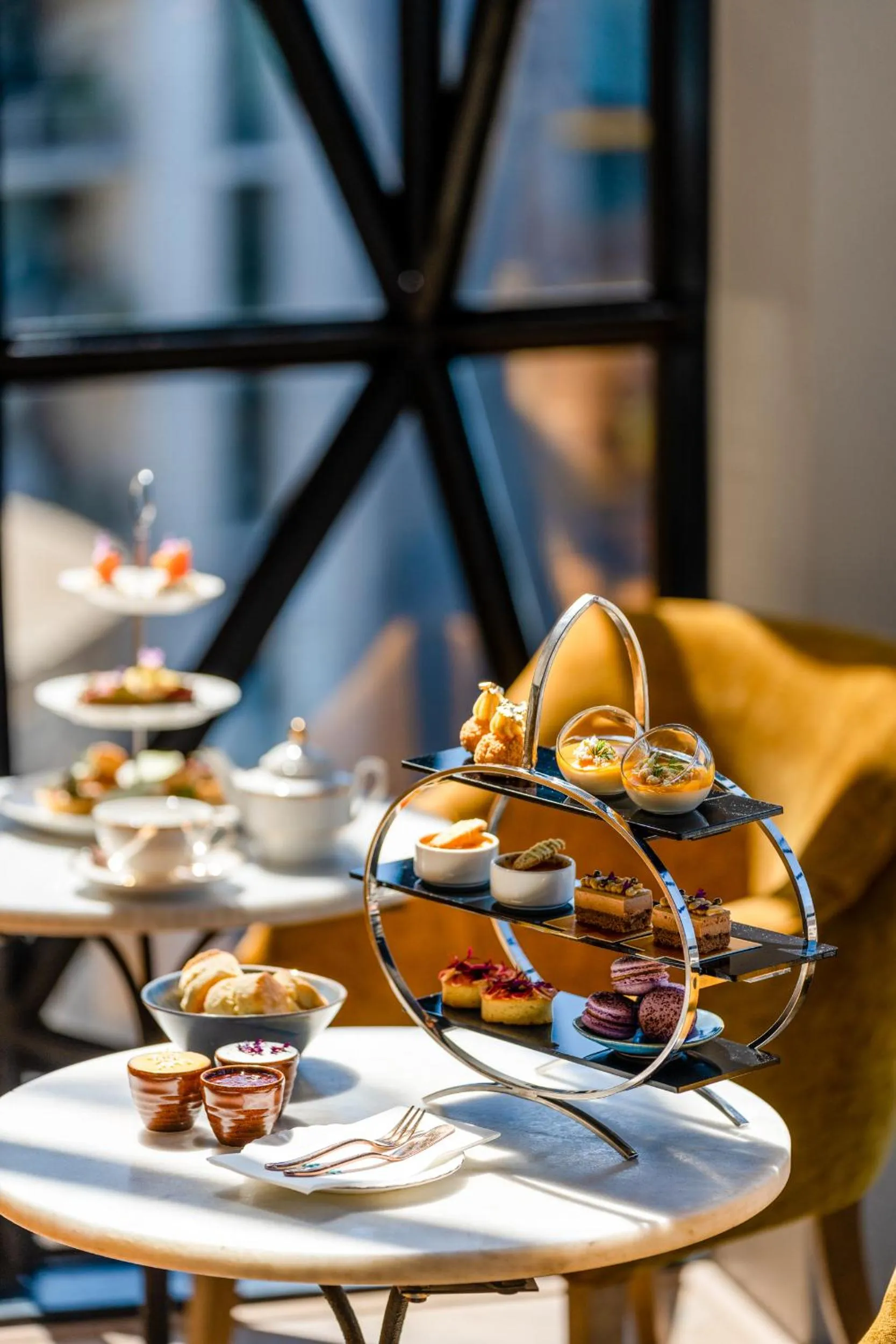 Food close-up in The Silo Hotel