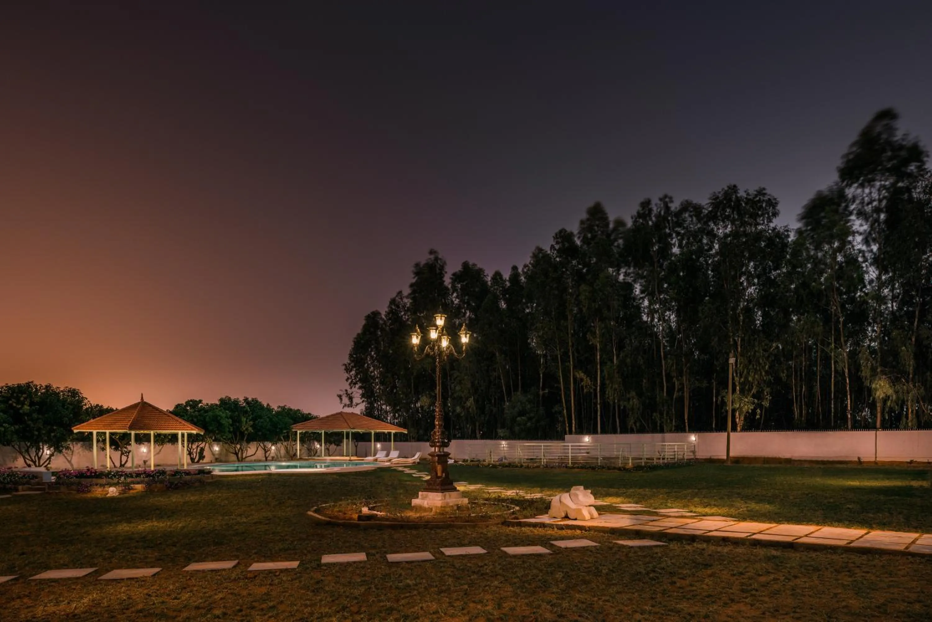 Pool view in Fiestaa Resort n Events Venue