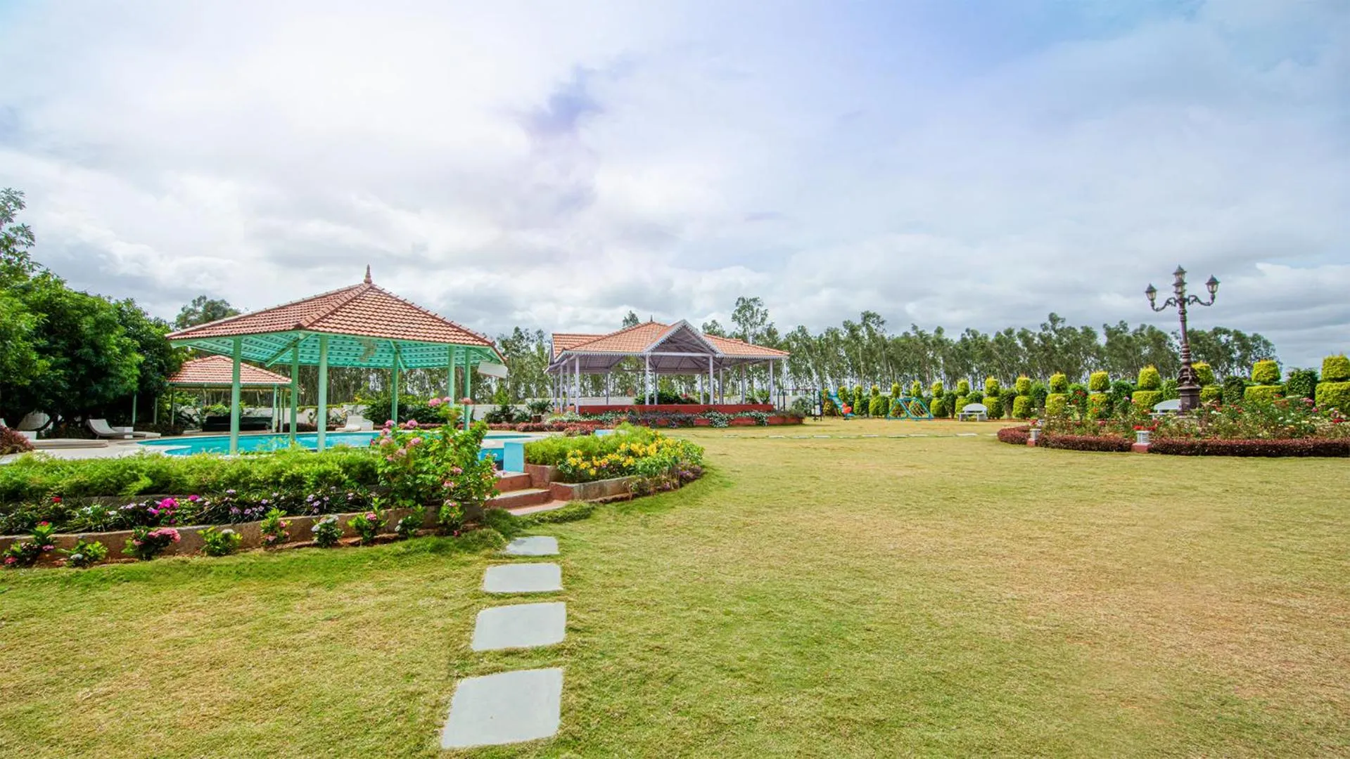 Garden in Fiestaa Resort n Events Venue