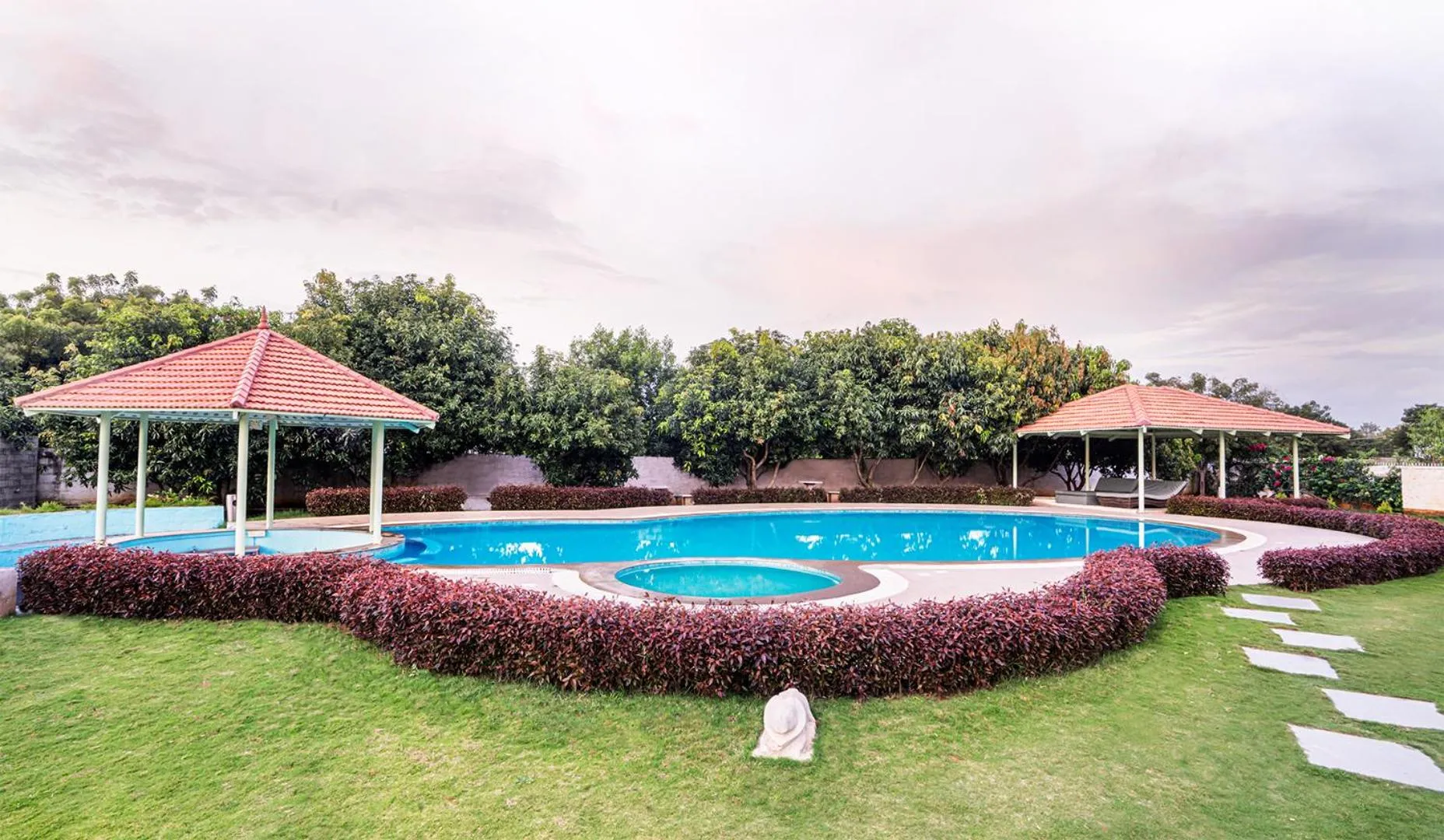 Swimming pool in Fiestaa Resort n Events Venue