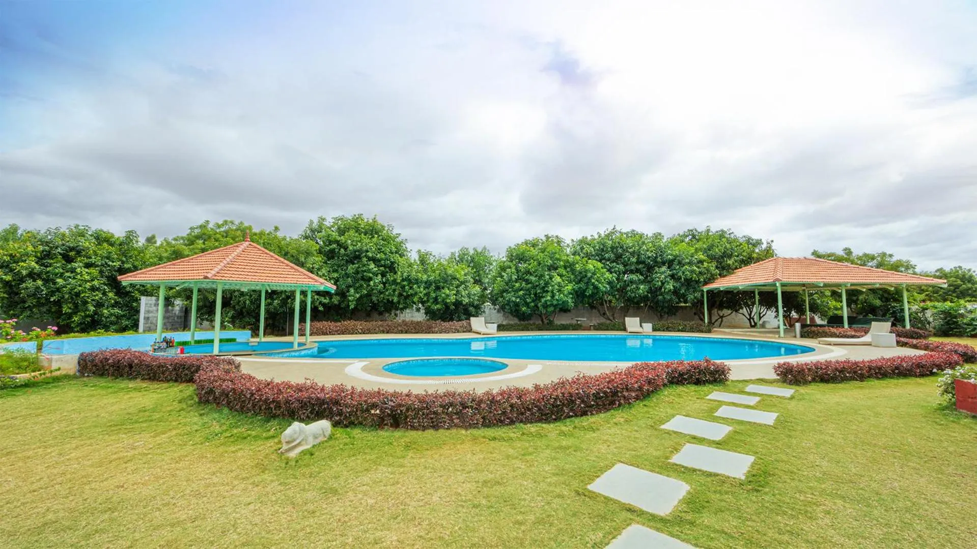 Swimming pool in Fiestaa Resort n Events Venue
