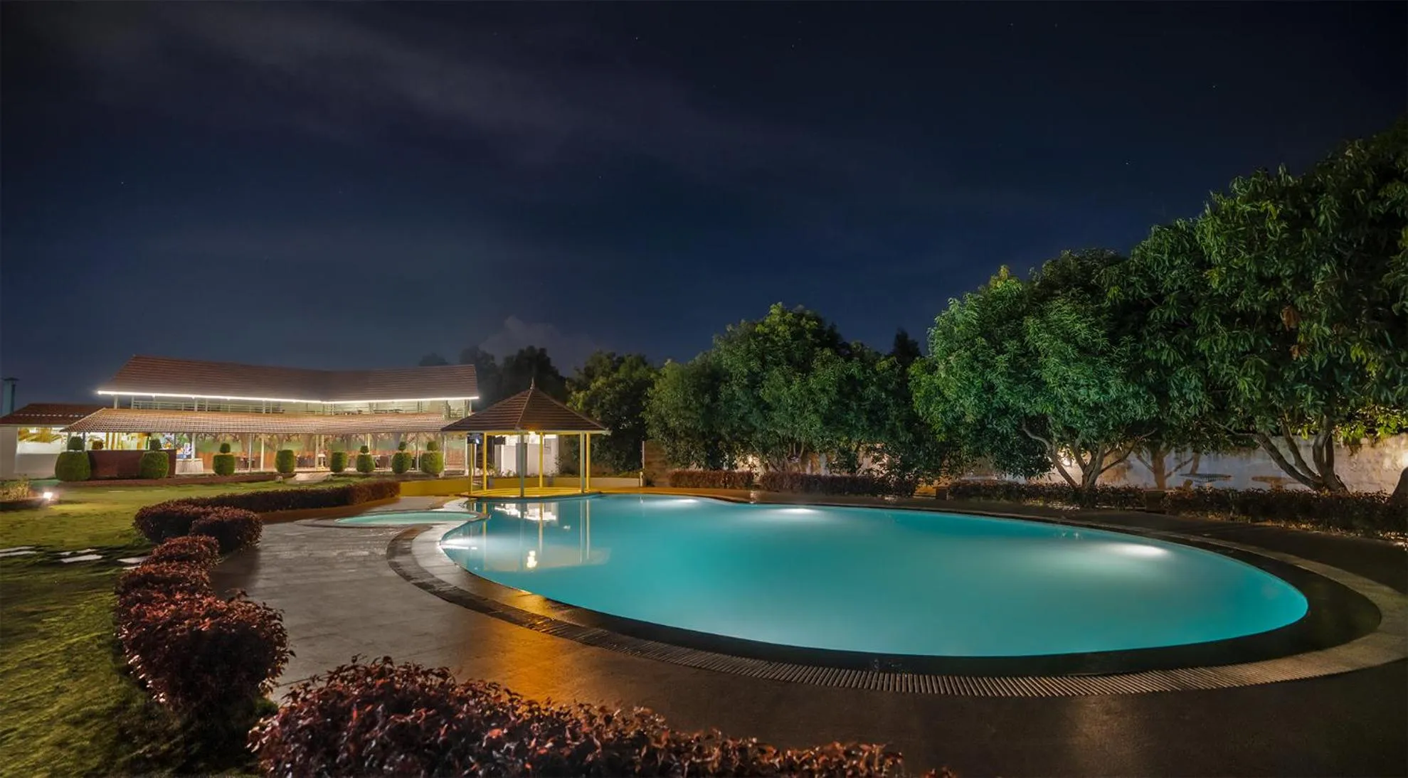 Swimming pool in Fiestaa Resort n Events Venue