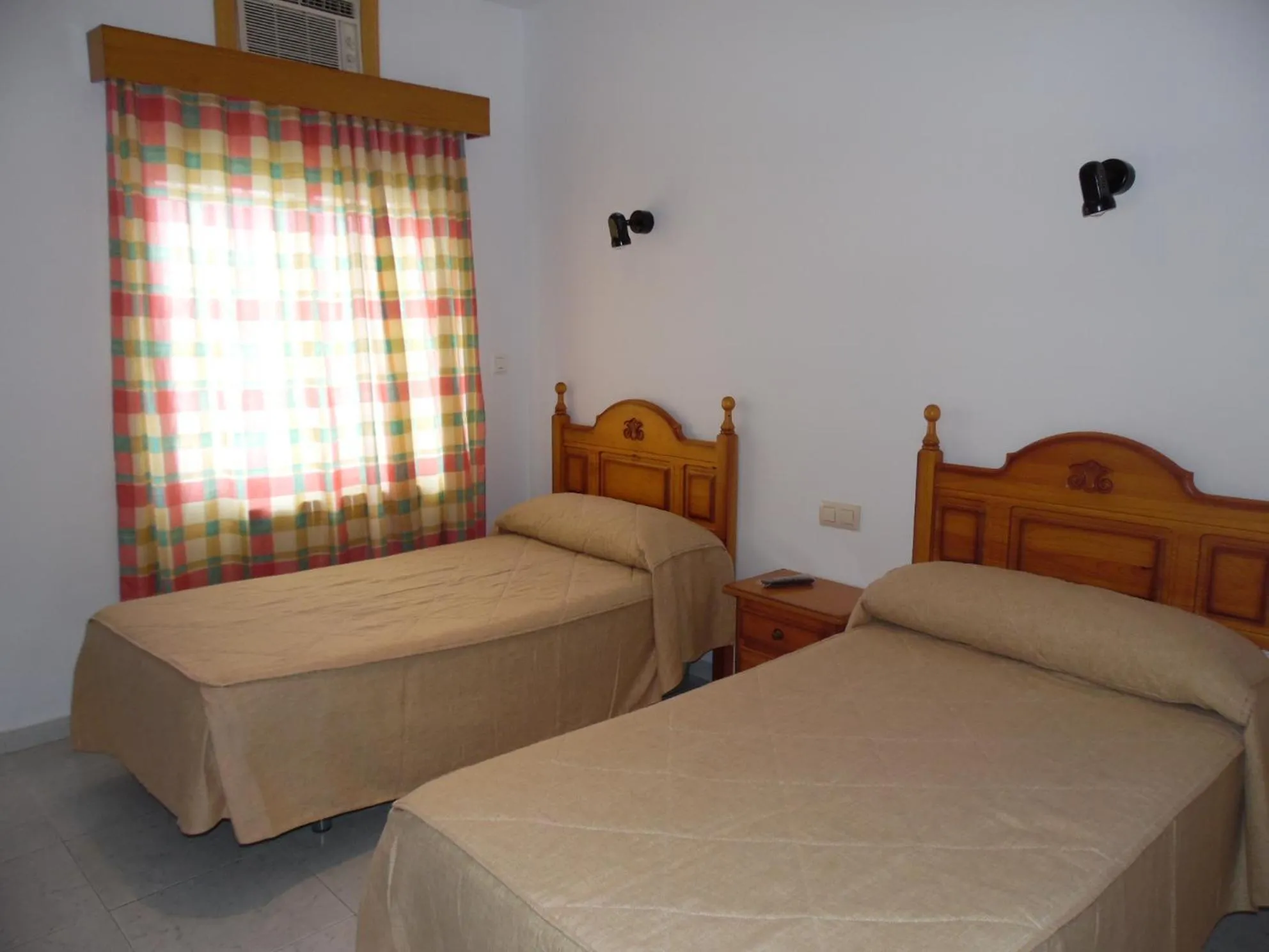 Decorative detail, Bed in Hostal Arias