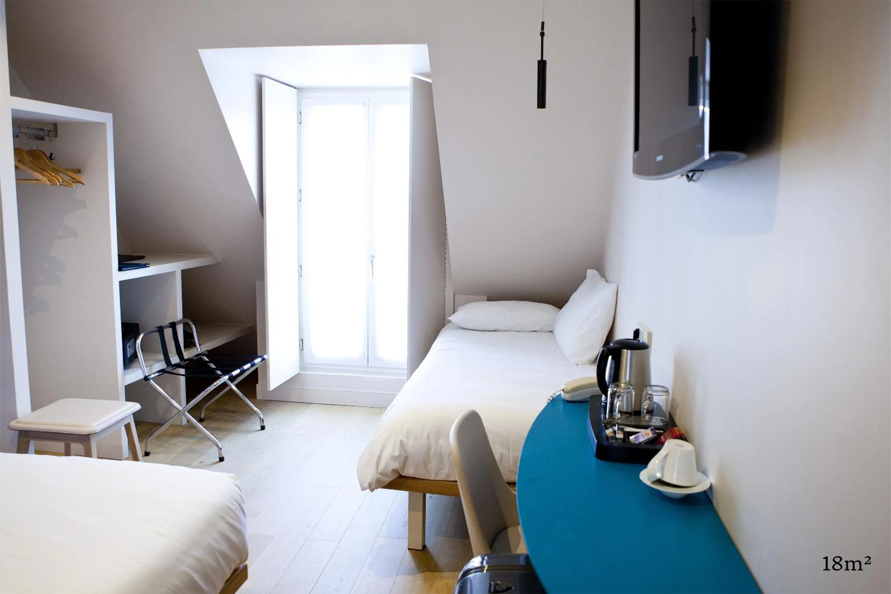 Bedroom, Bed in Hotel Andréa